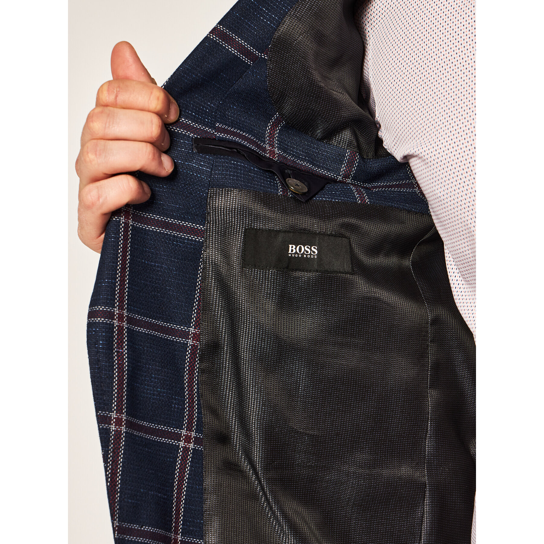 Boss Сако Hutsons4 50427047 Тъмносин Slim Fit - Pepit.bg