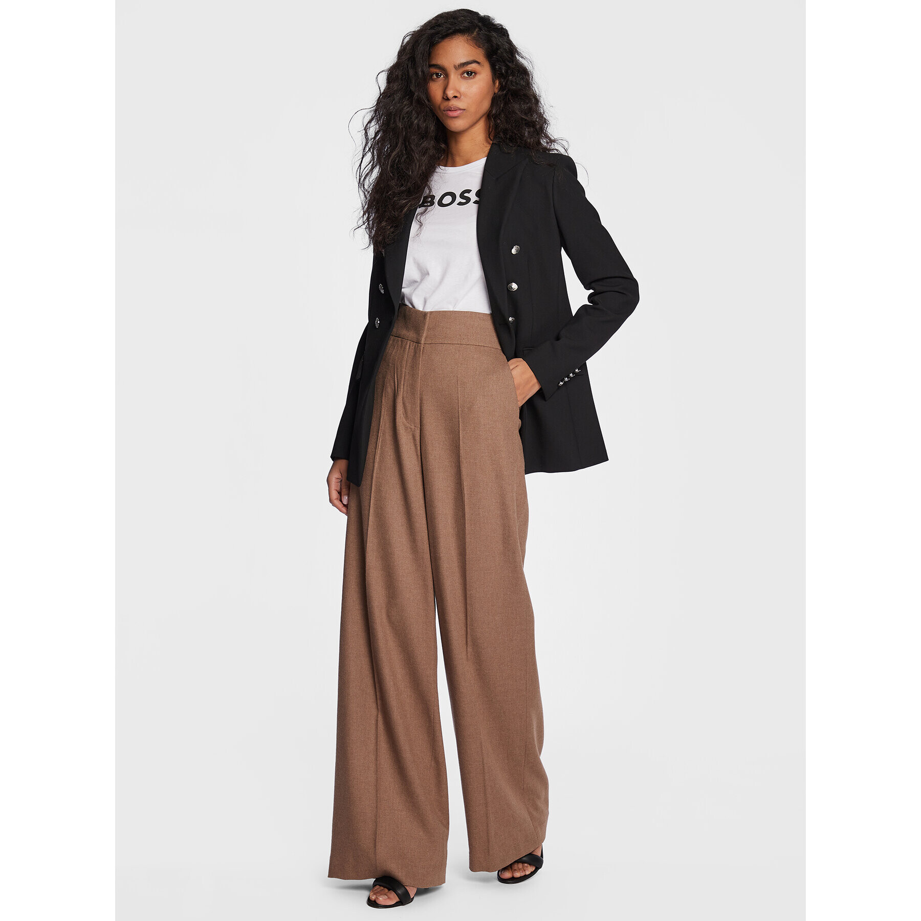 Boss Сако Jelary 50483306 Черен Slim Fit - Pepit.bg