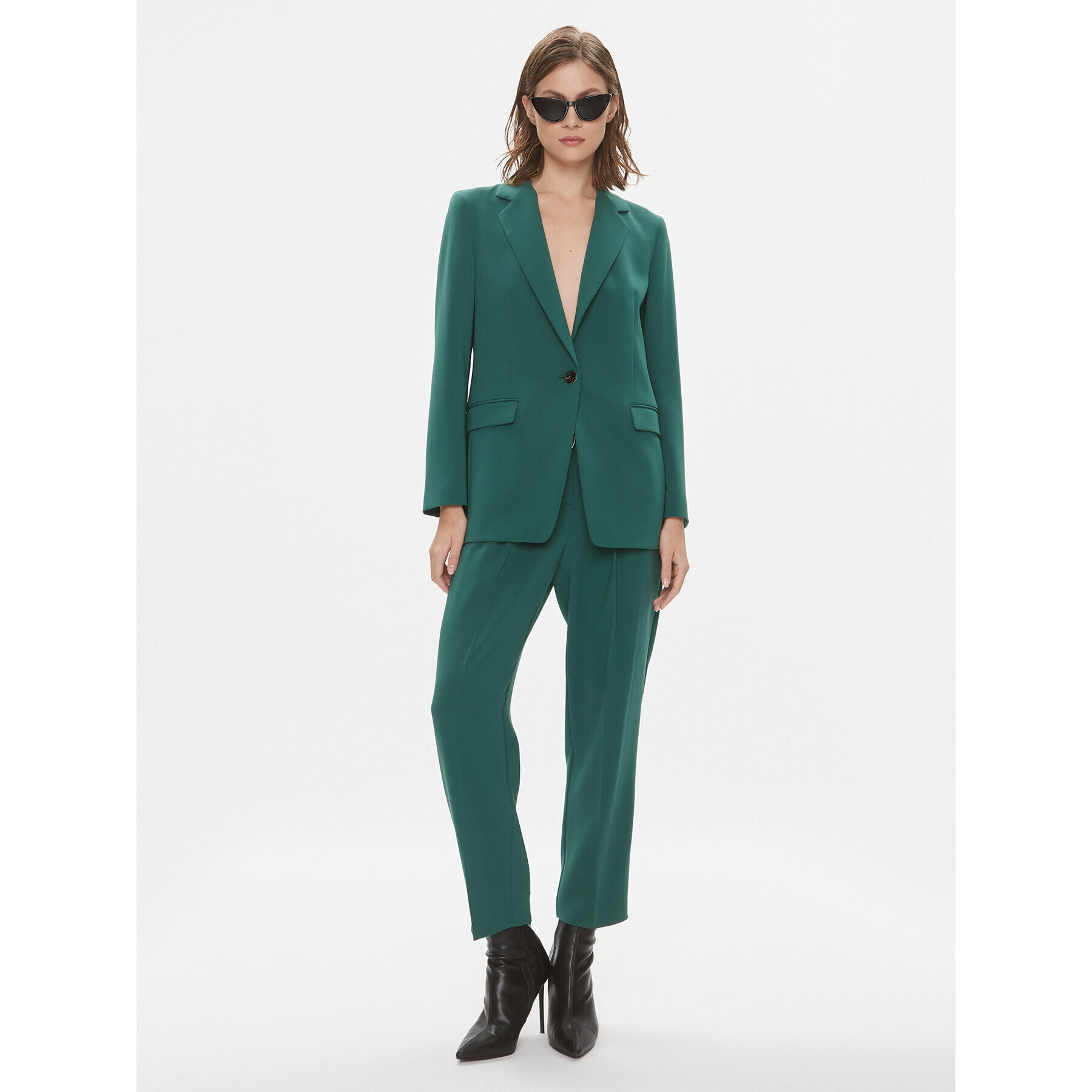 Boss Сако Jocaluah 50490053 Зелен Regular Fit - Pepit.bg