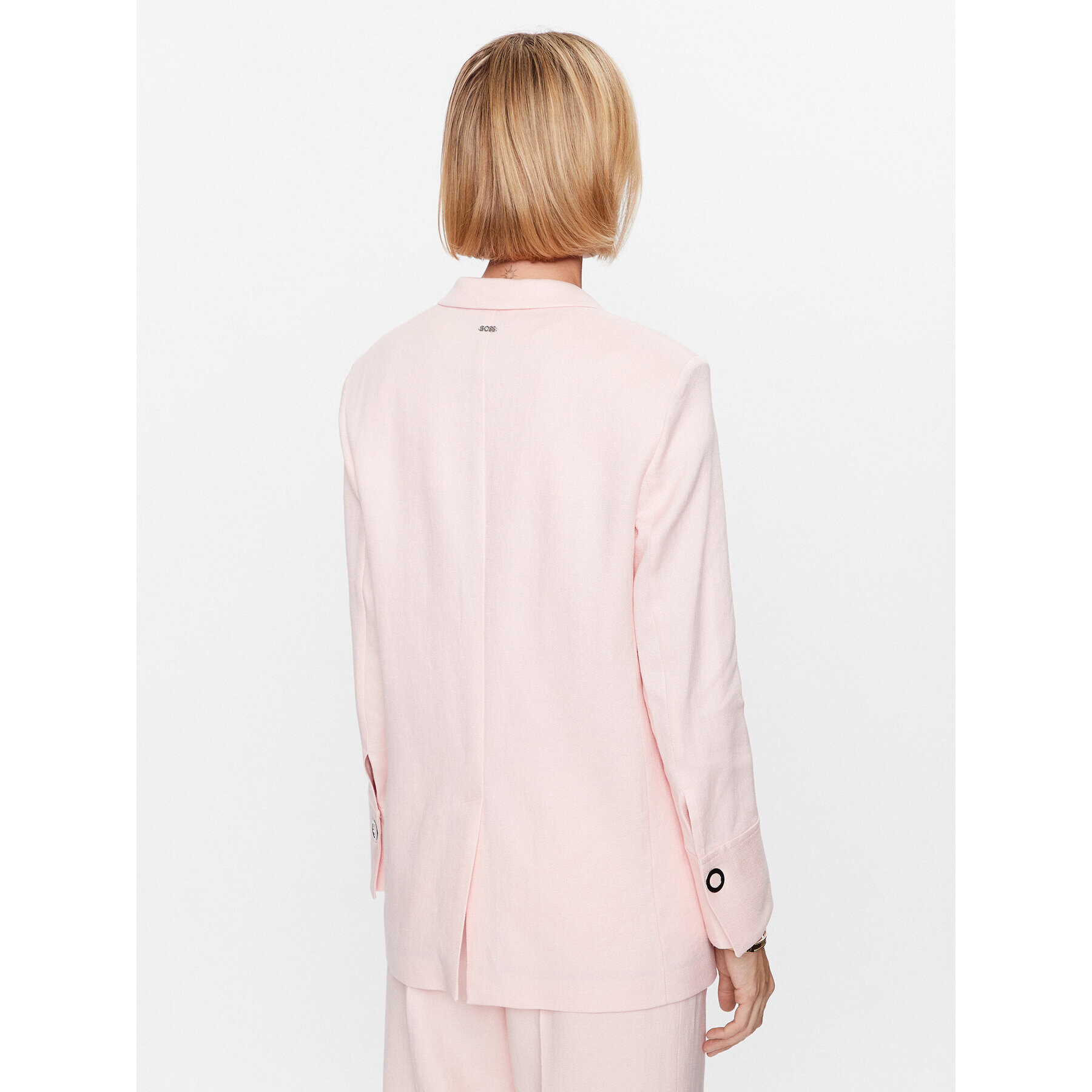 Boss Сако Jodhi 50486776 Розов Oversize - Pepit.bg