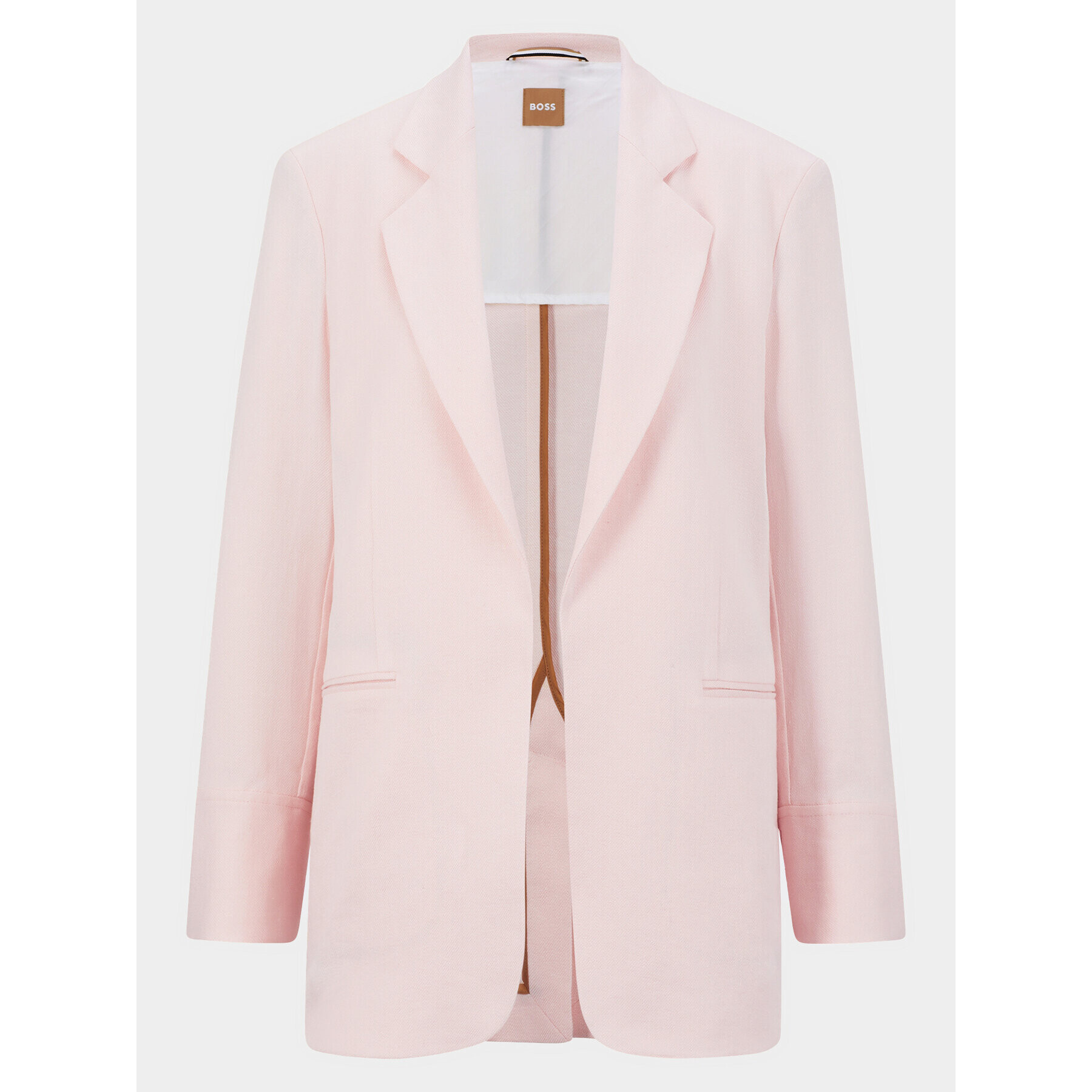 Boss Сако Jodhi 50486776 Розов Oversize - Pepit.bg