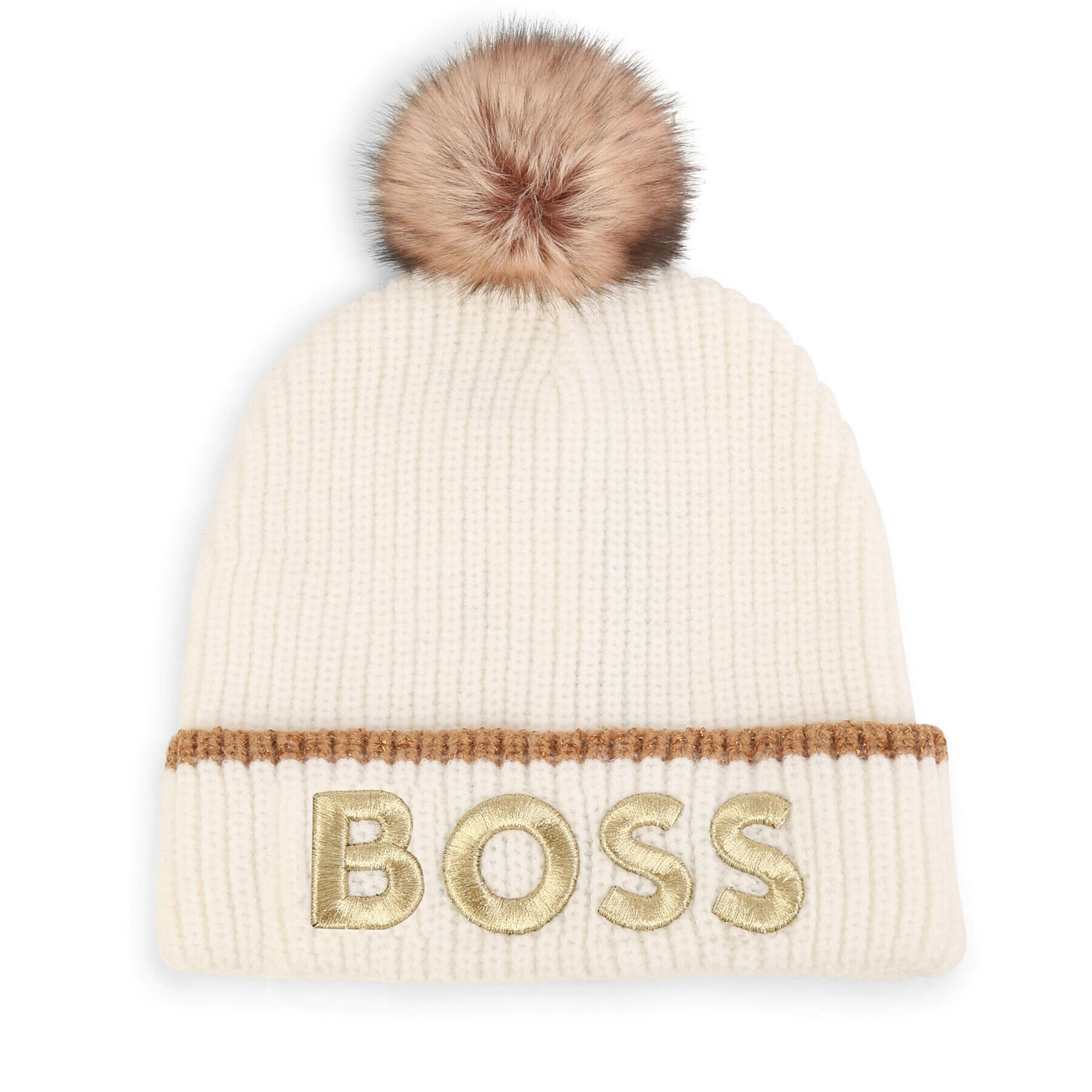 Boss Шапка J11098 Бял - Pepit.bg