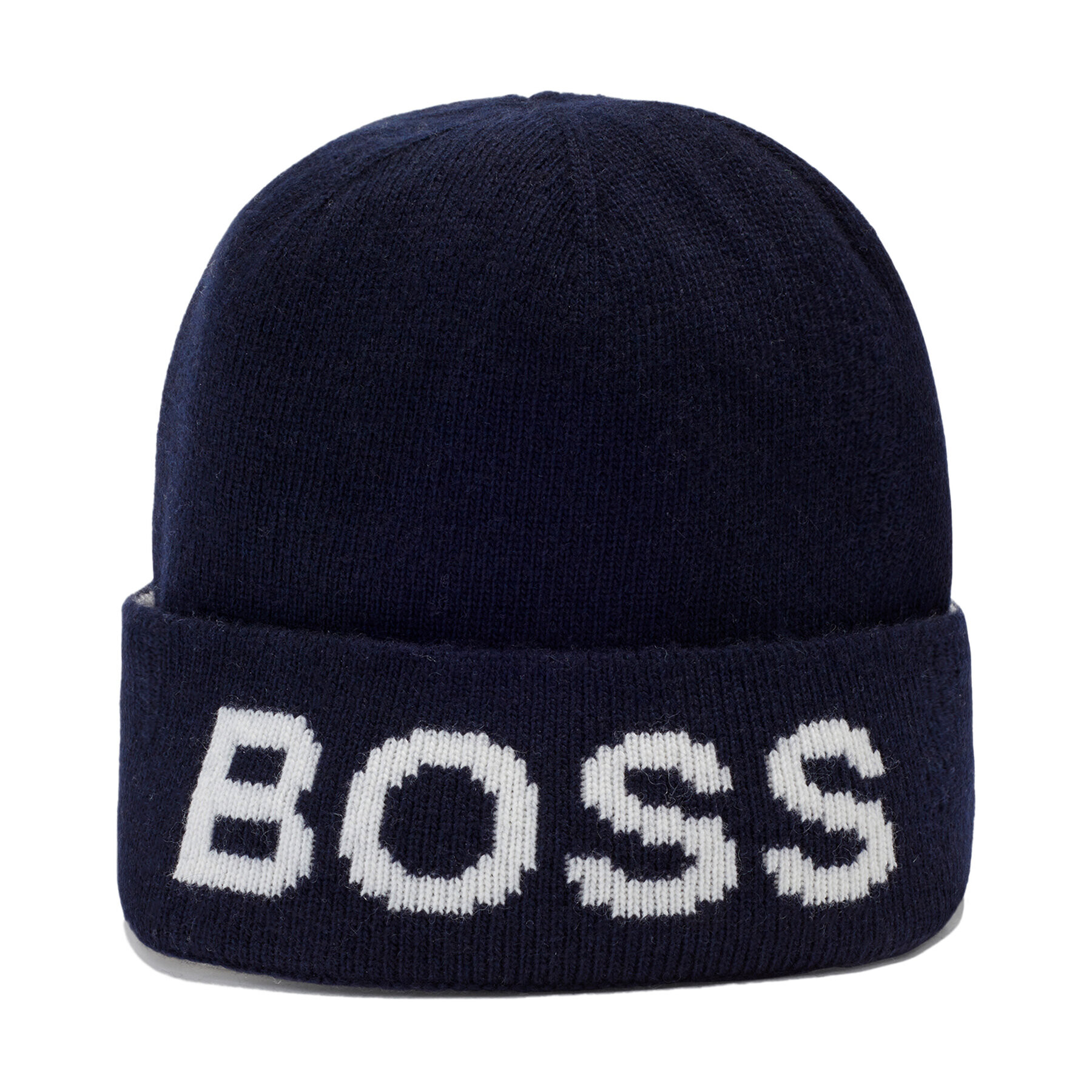Boss Шапка Mic_Bb 50443043 Тъмносин - Pepit.bg
