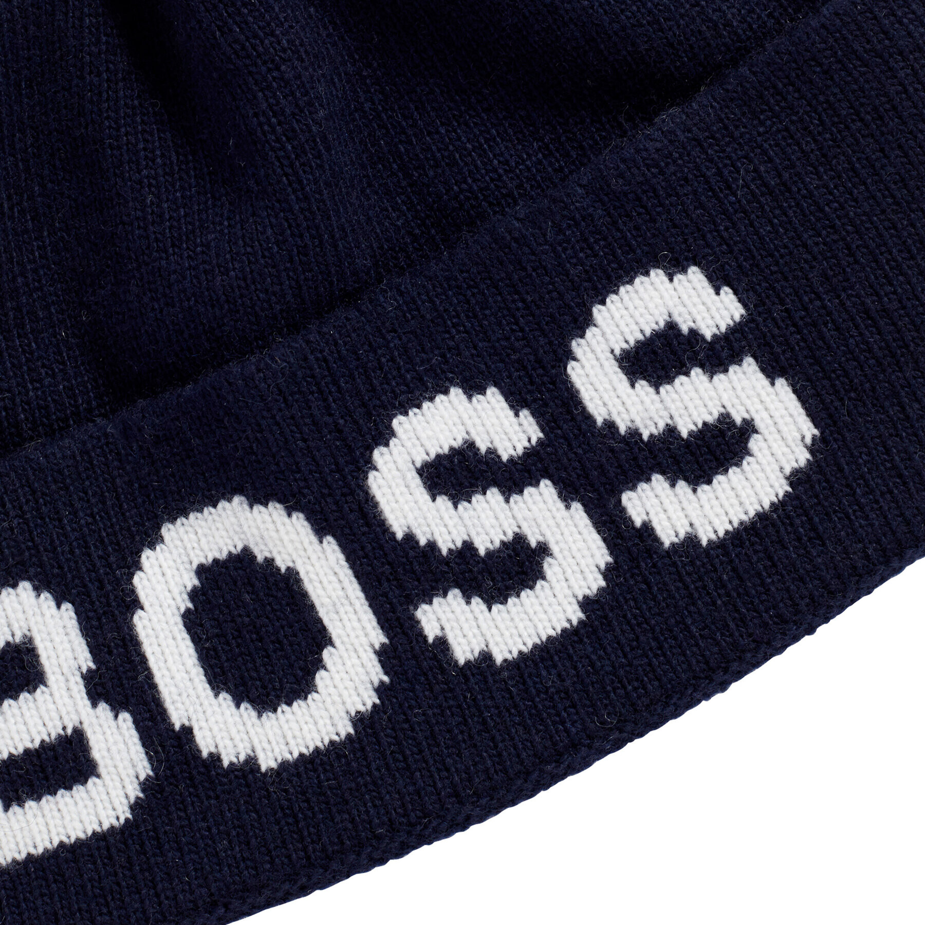 Boss Шапка Mic_Bb 50443043 Тъмносин - Pepit.bg