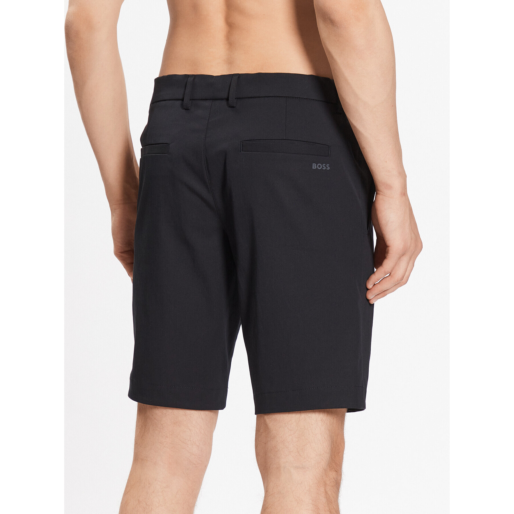 Boss Шорти от плат 50487534 Черен Slim Fit - Pepit.bg