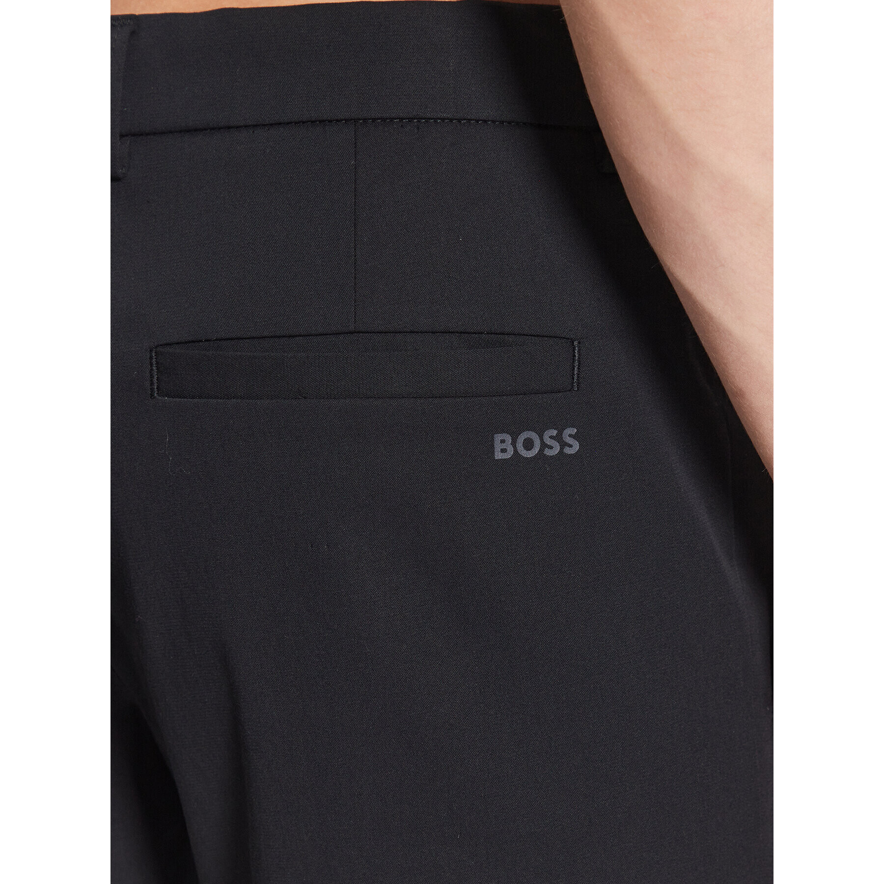Boss Шорти от плат 50487534 Черен Slim Fit - Pepit.bg