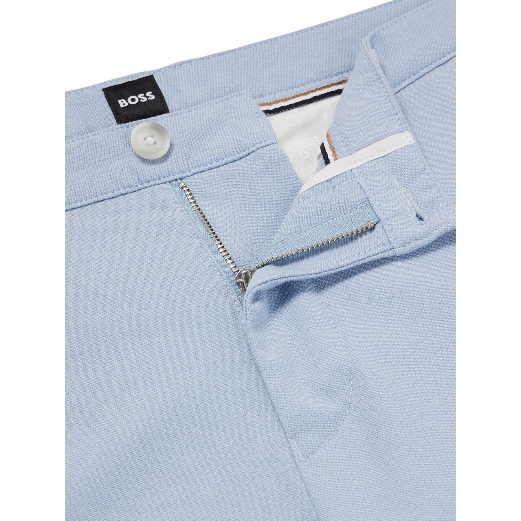 Boss Шорти от плат 50487747 Син Slim Fit - Pepit.bg