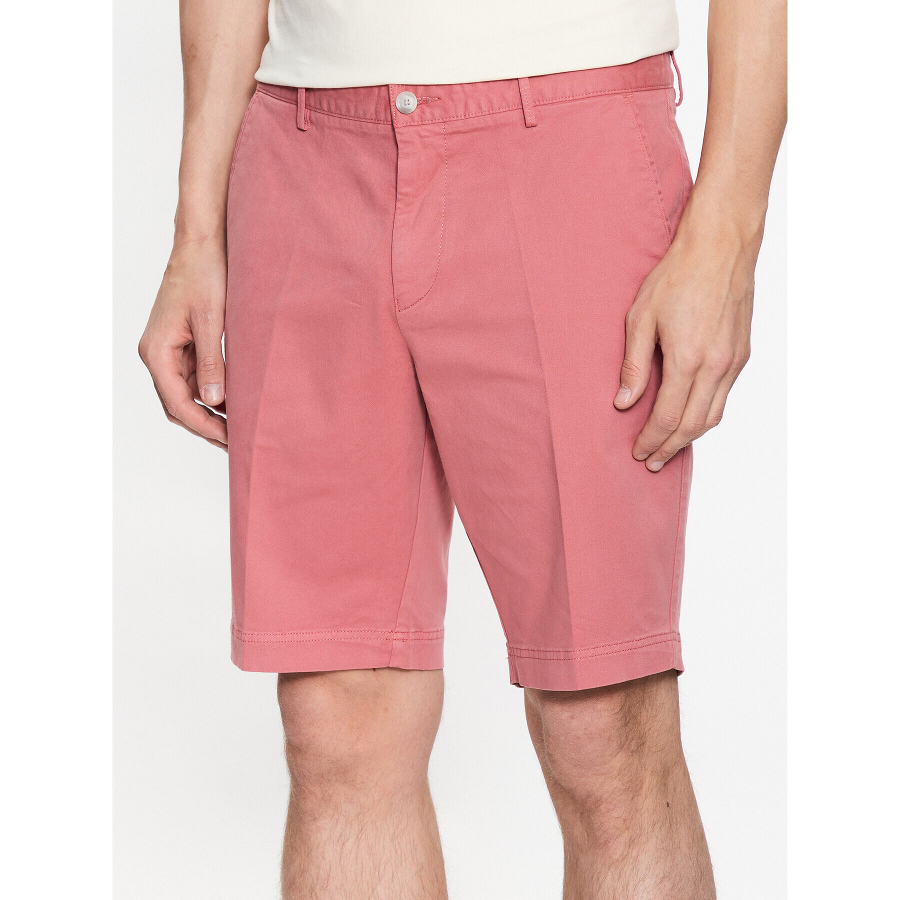 Boss Шорти от плат 50487993 Розов Slim Fit - Pepit.bg