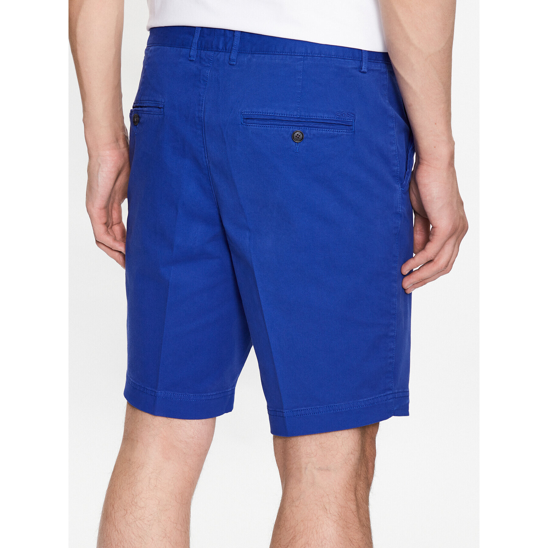 Boss Шорти от плат 50487993 Син Slim Fit - Pepit.bg