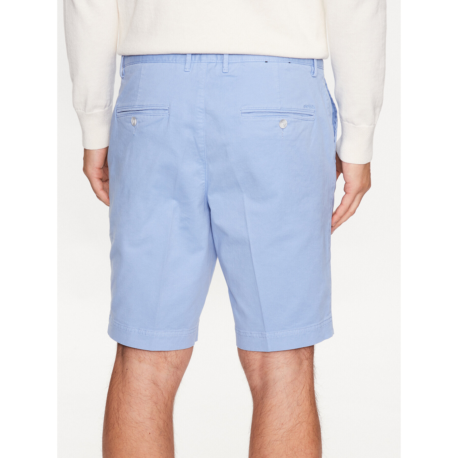 Boss Шорти от плат 50487993 Син Slim Fit - Pepit.bg