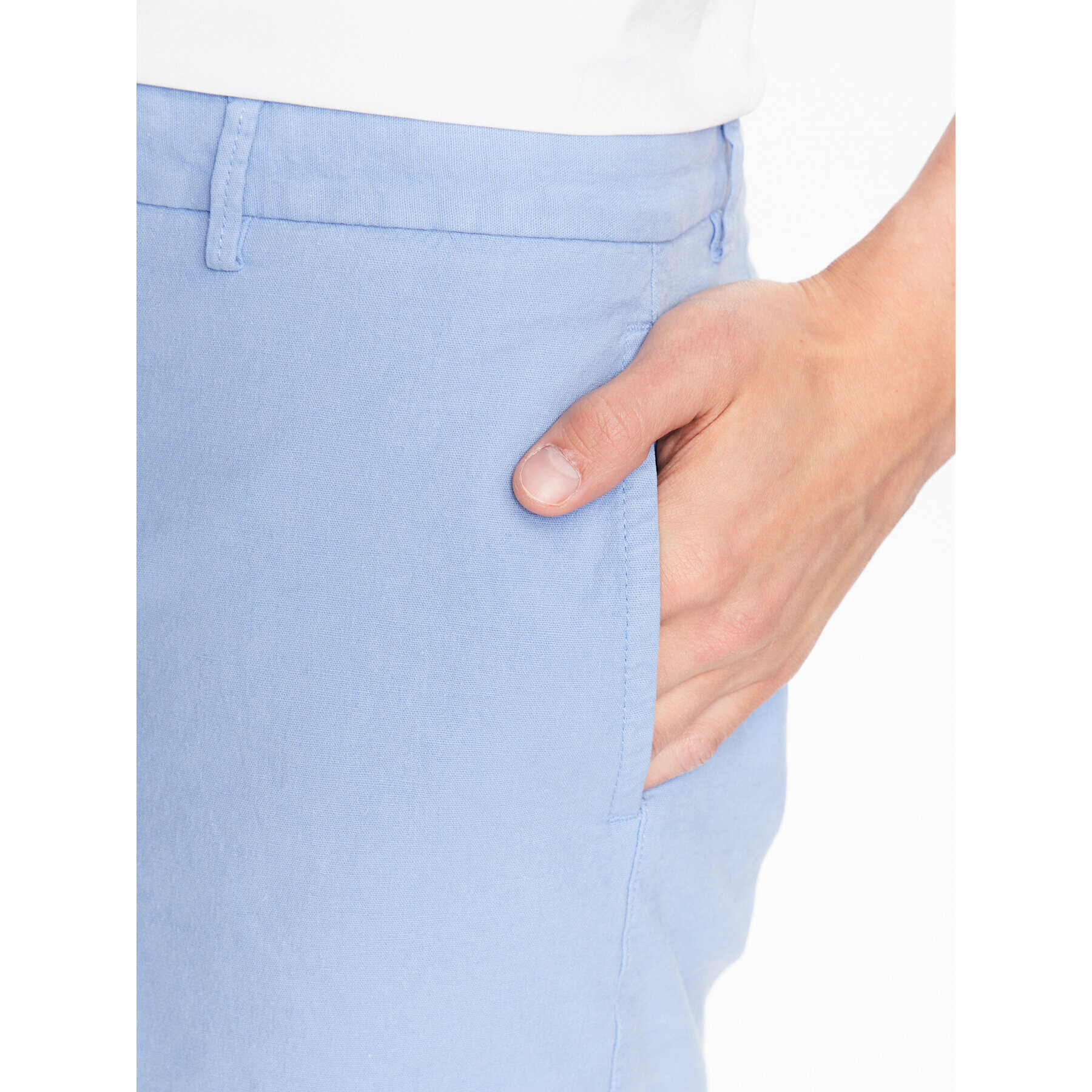 Boss Шорти от плат 50490563 Син Regular Fit - Pepit.bg
