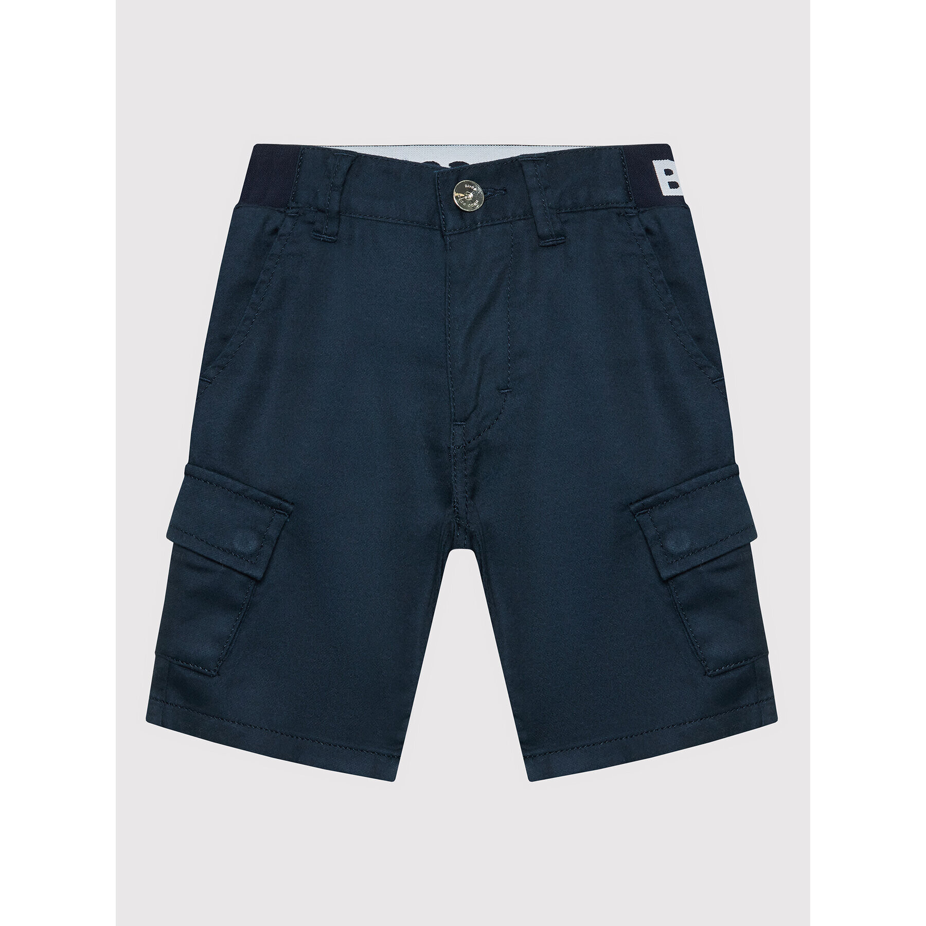 Boss Шорти от плат J24741 M Тъмносин Regular Fit - Pepit.bg