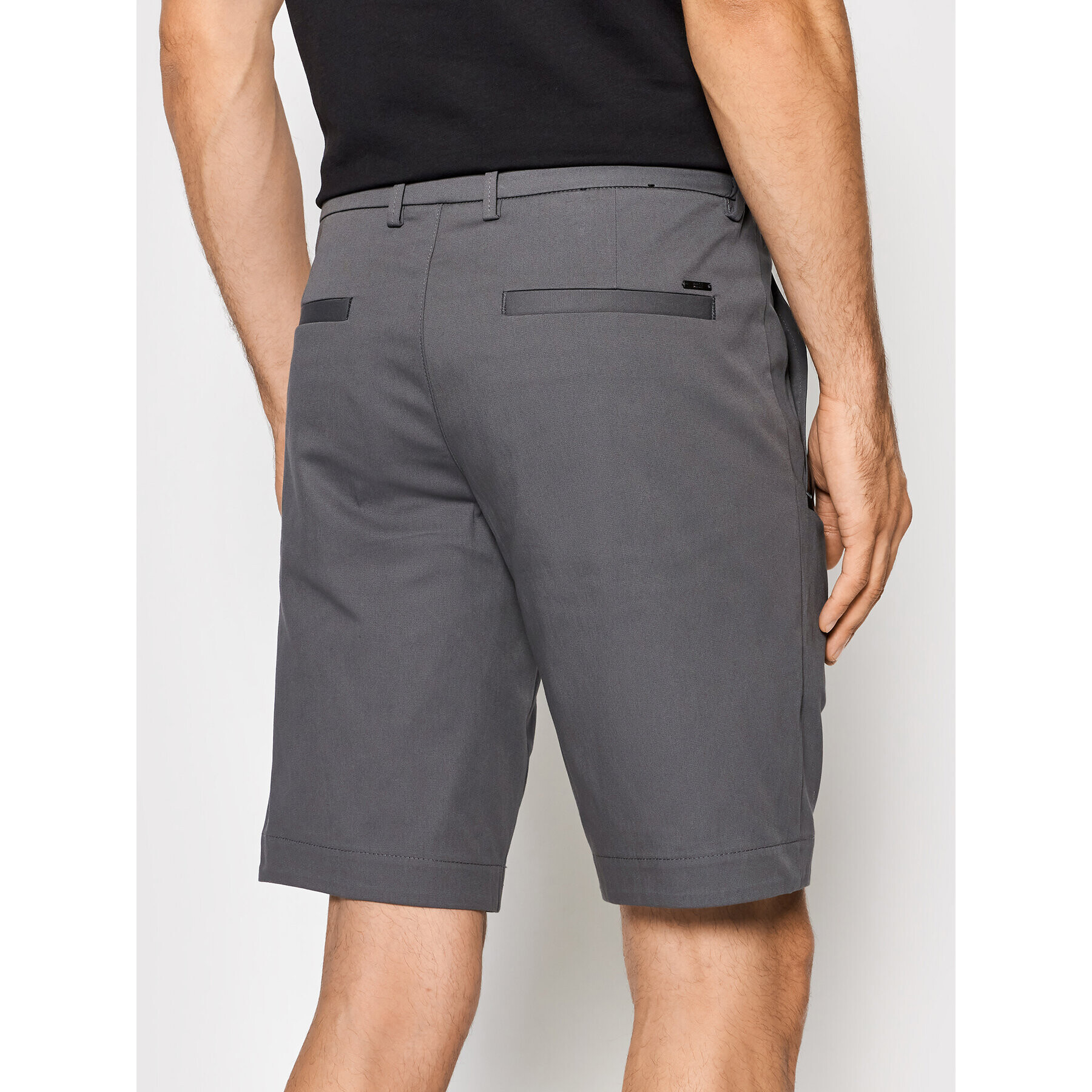 Boss Шорти от плат Liem4-10 50423114 Сив Slim Fit - Pepit.bg