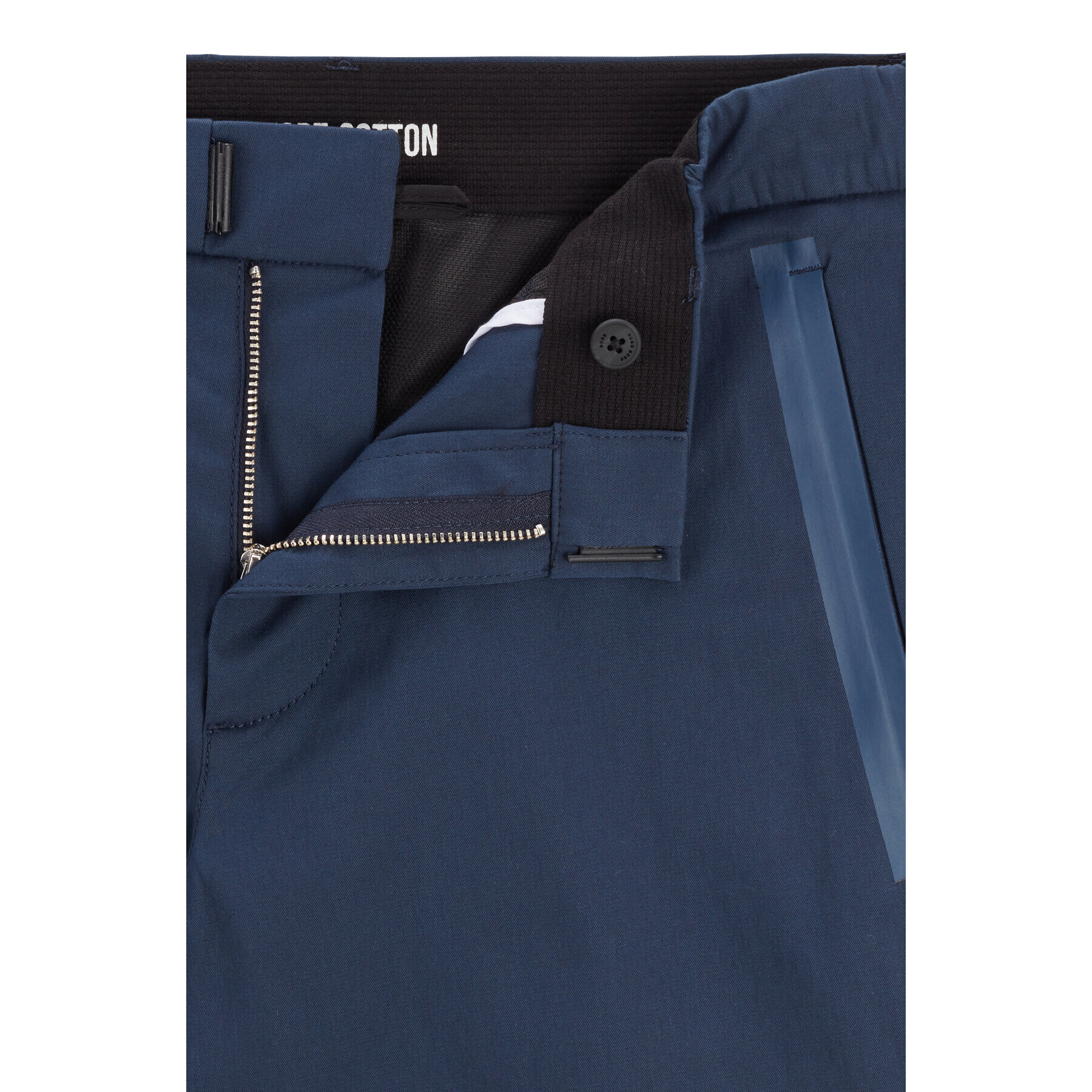 Boss Шорти от плат Liem4-10 50423114 Тъмносин Regular Fit - Pepit.bg