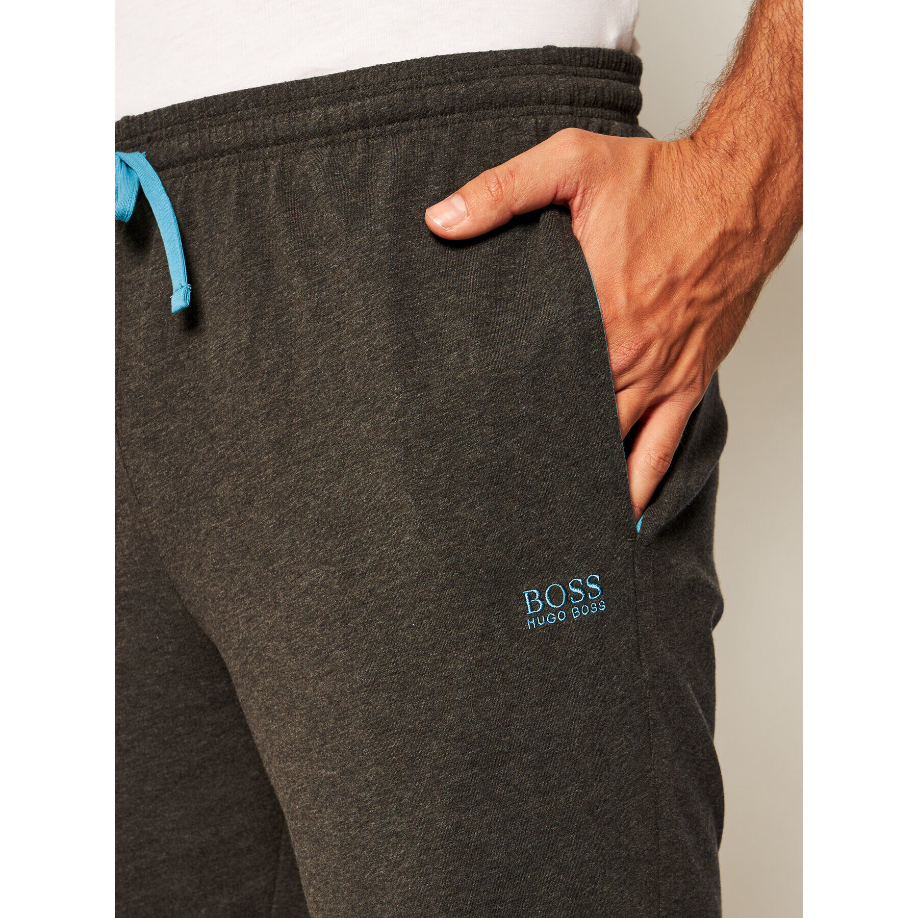Boss Шорти от плат Mix&Match 50383960 Сив Regular Fit - Pepit.bg