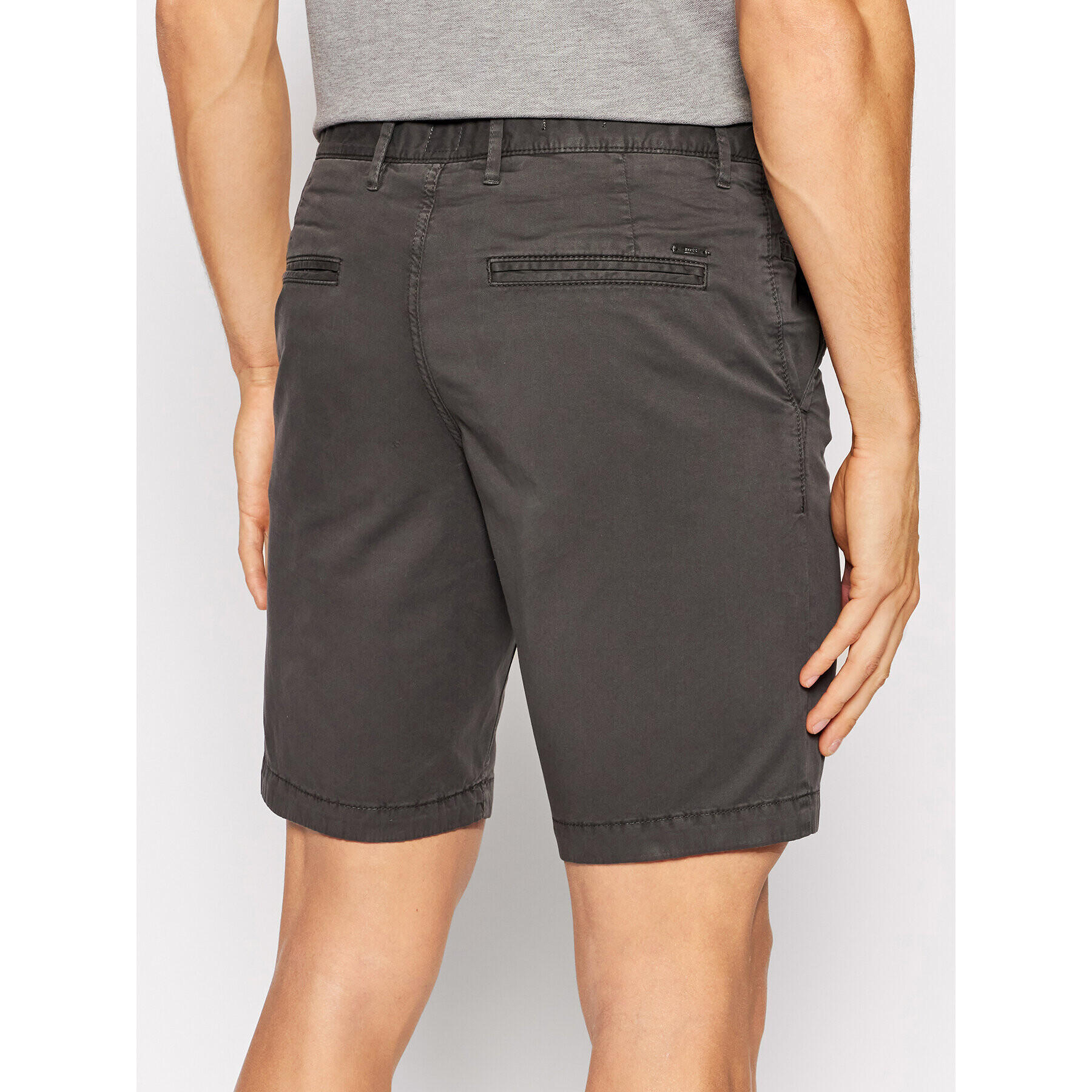 Boss Шорти от плат Schino 50447772 Сив Slim Fit - Pepit.bg