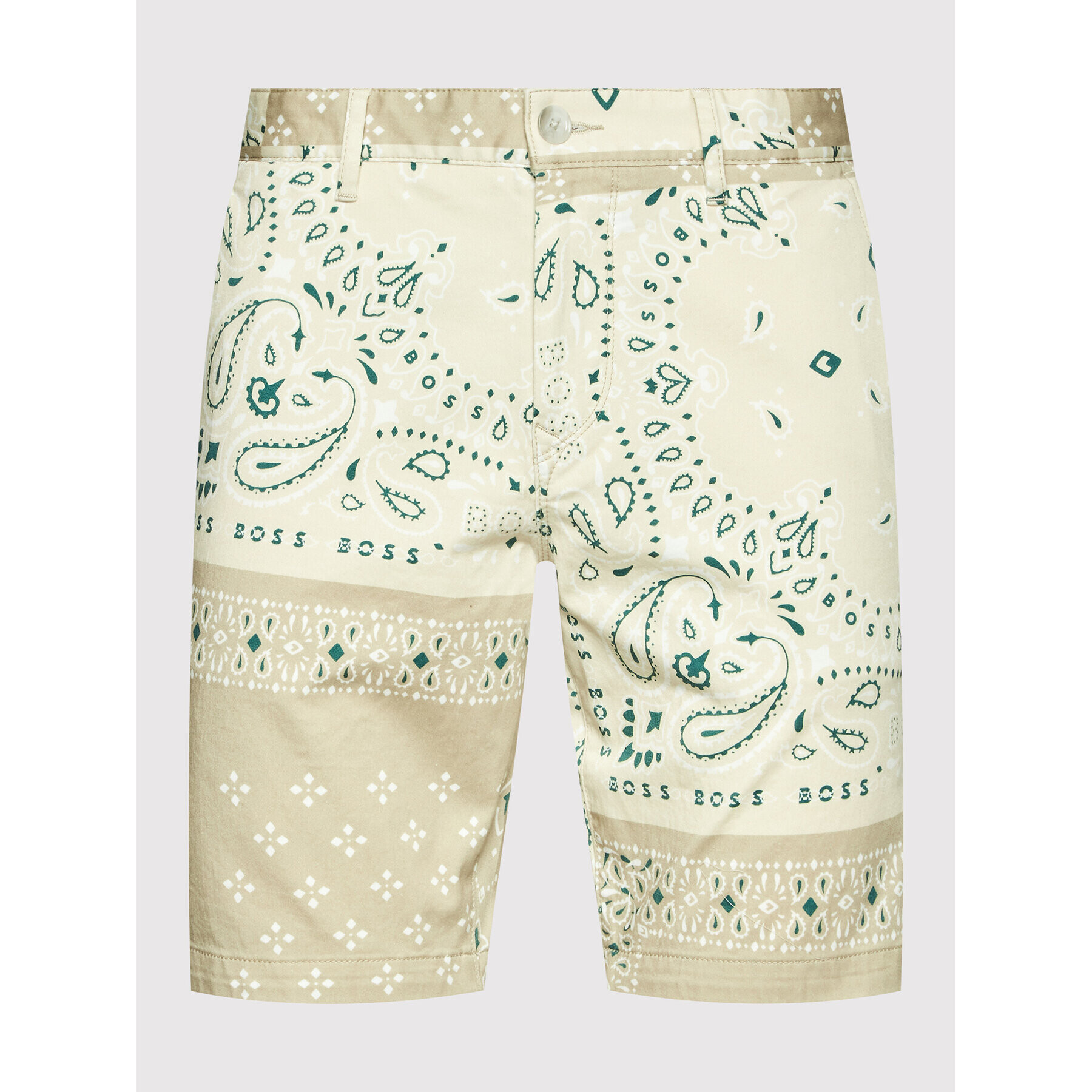 Boss Шорти от плат Schino 50467079 Бежов Slim Fit - Pepit.bg