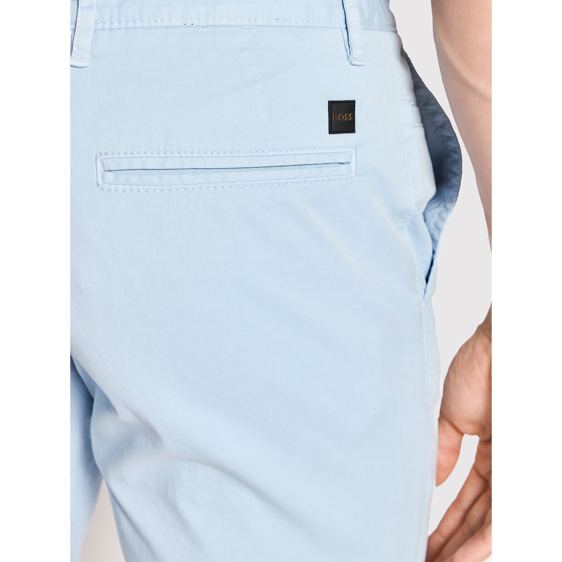 Boss Шорти от плат Schino 50467083 Син Slim Fit - Pepit.bg