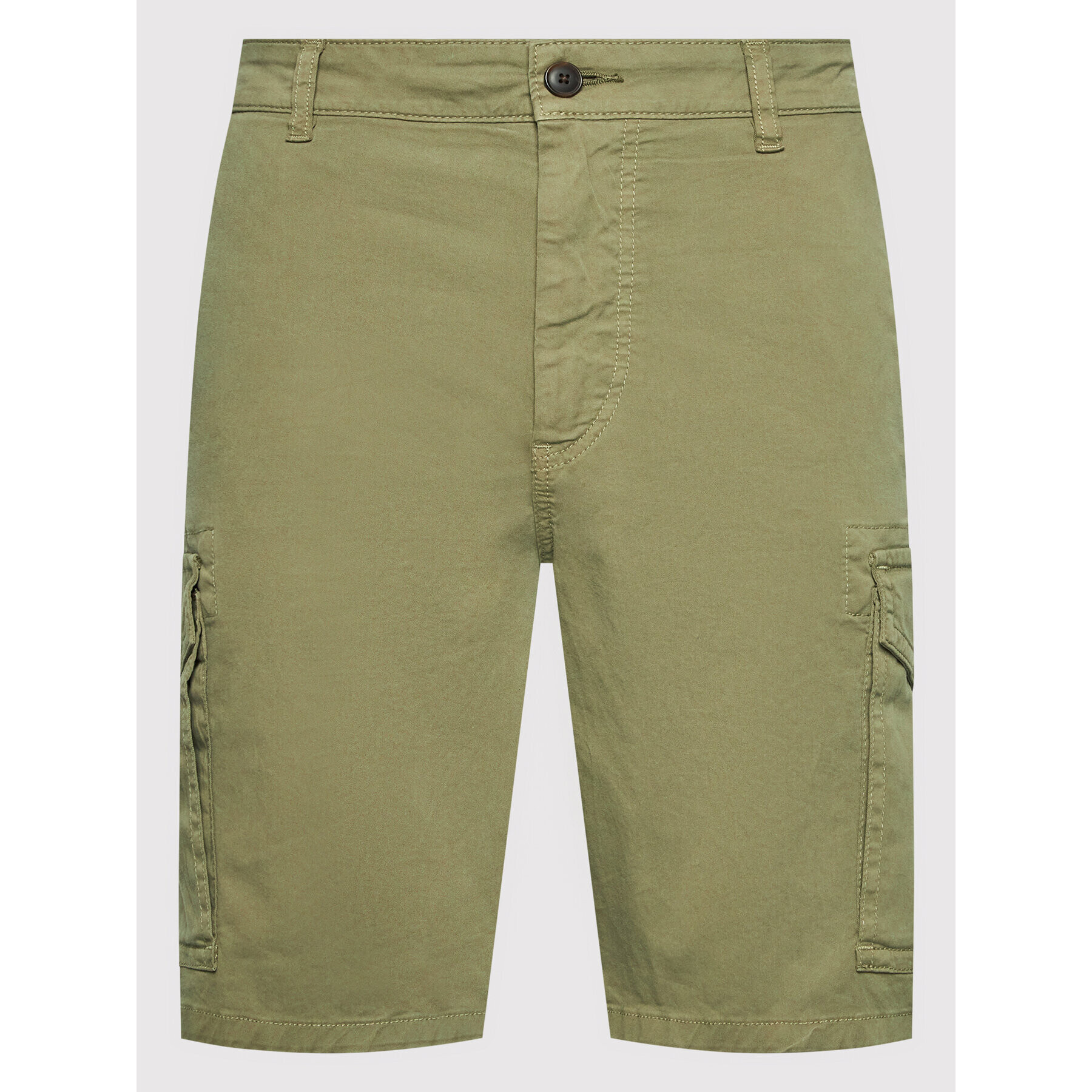 Boss Шорти от плат Seiland 50467635 Зелен Relaxed Fit - Pepit.bg