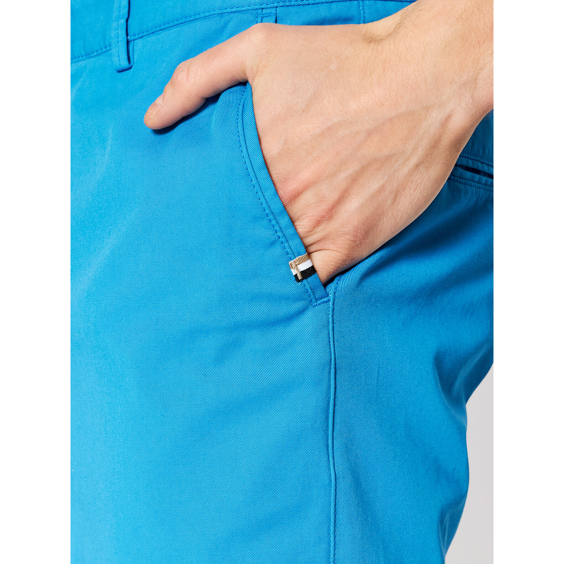 Boss Шорти от плат Slice 50406679 Син Slim Fit - Pepit.bg