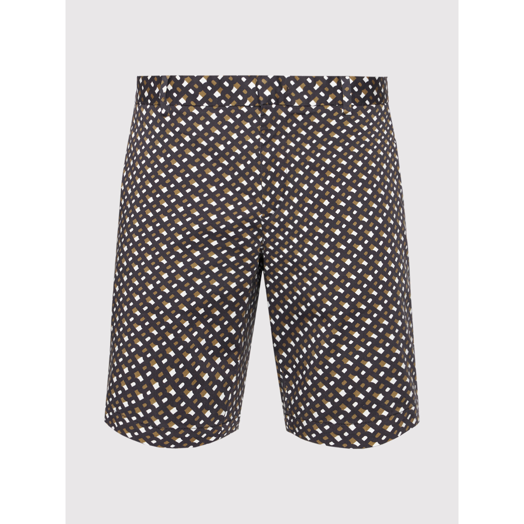 Boss Шорти от плат Slice 50468194 Кафяв Slim Fit - Pepit.bg
