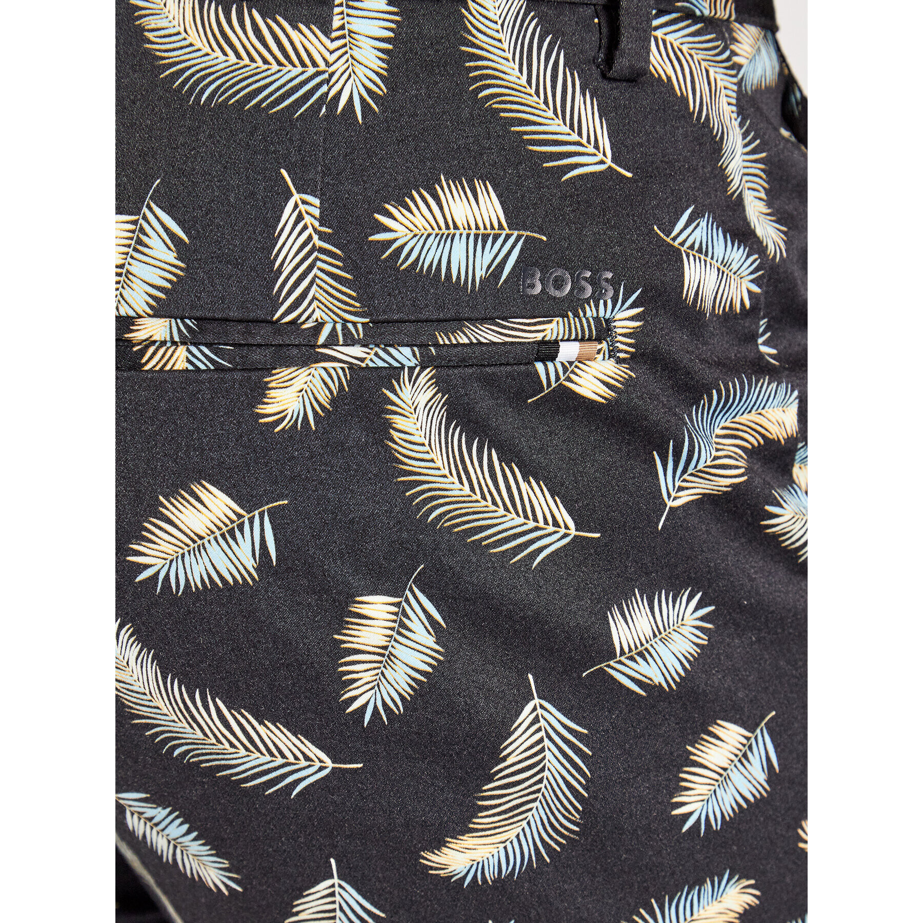Boss Шорти от плат Slice 50468194 Тъмносин Slim Fit - Pepit.bg
