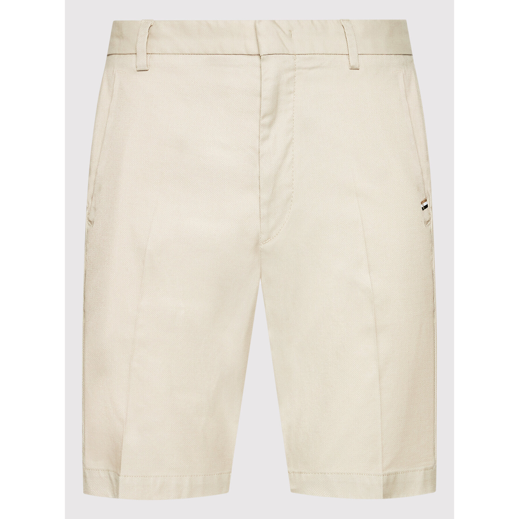 Boss Шорти от плат Slice 50468253 Бежов Slim Fit - Pepit.bg