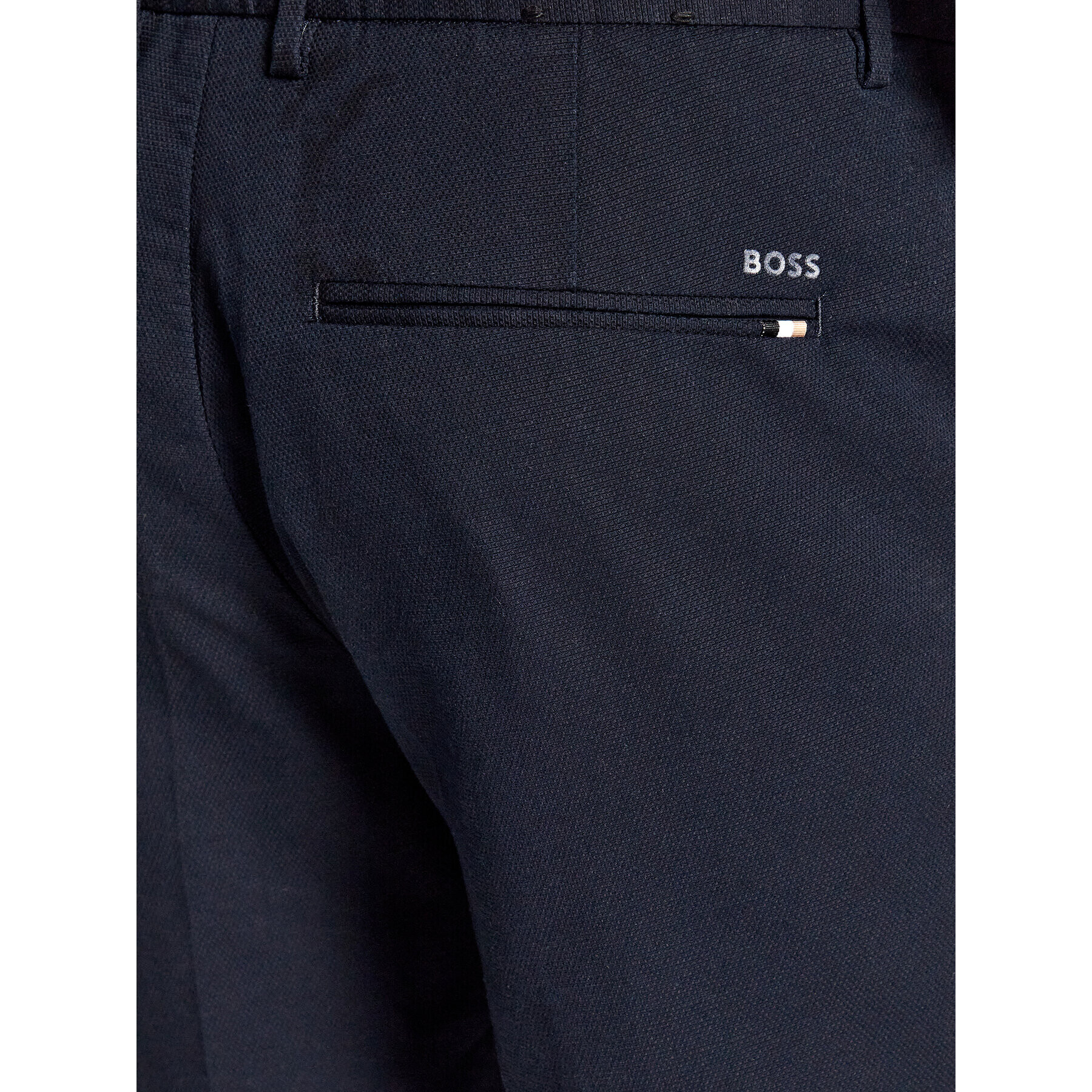 Boss Шорти от плат Slice 50472870 Тъмносин Slim Fit - Pepit.bg