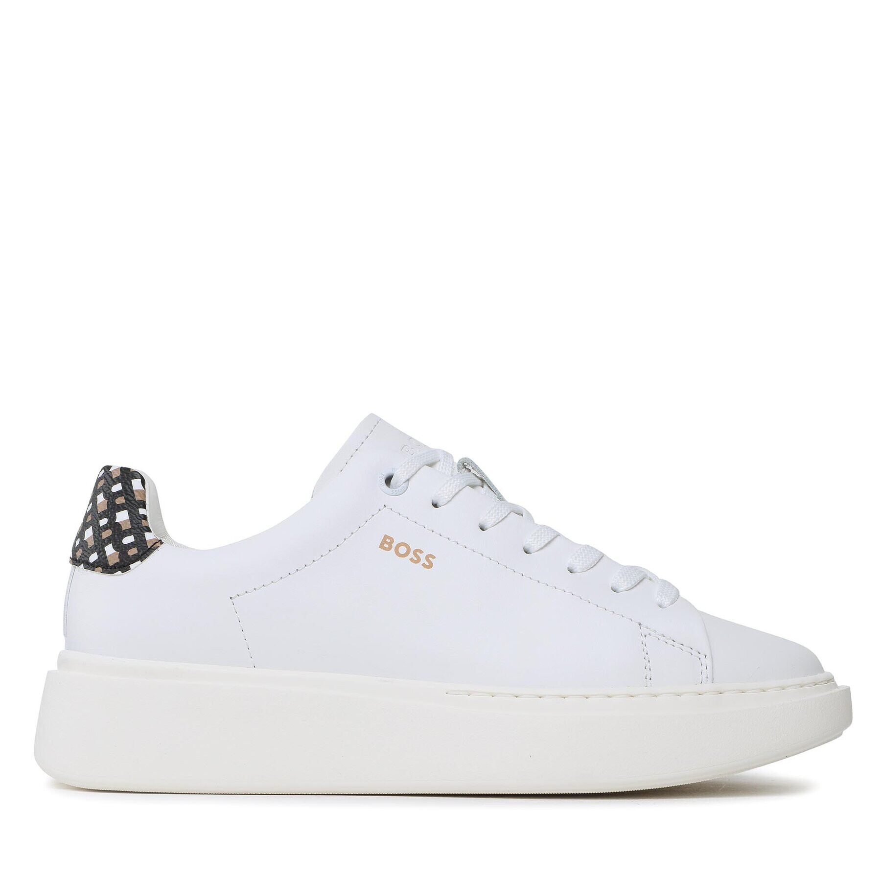Boss Сникърси Amber Sneaker 50488195 10240751 01 Бял - Pepit.bg