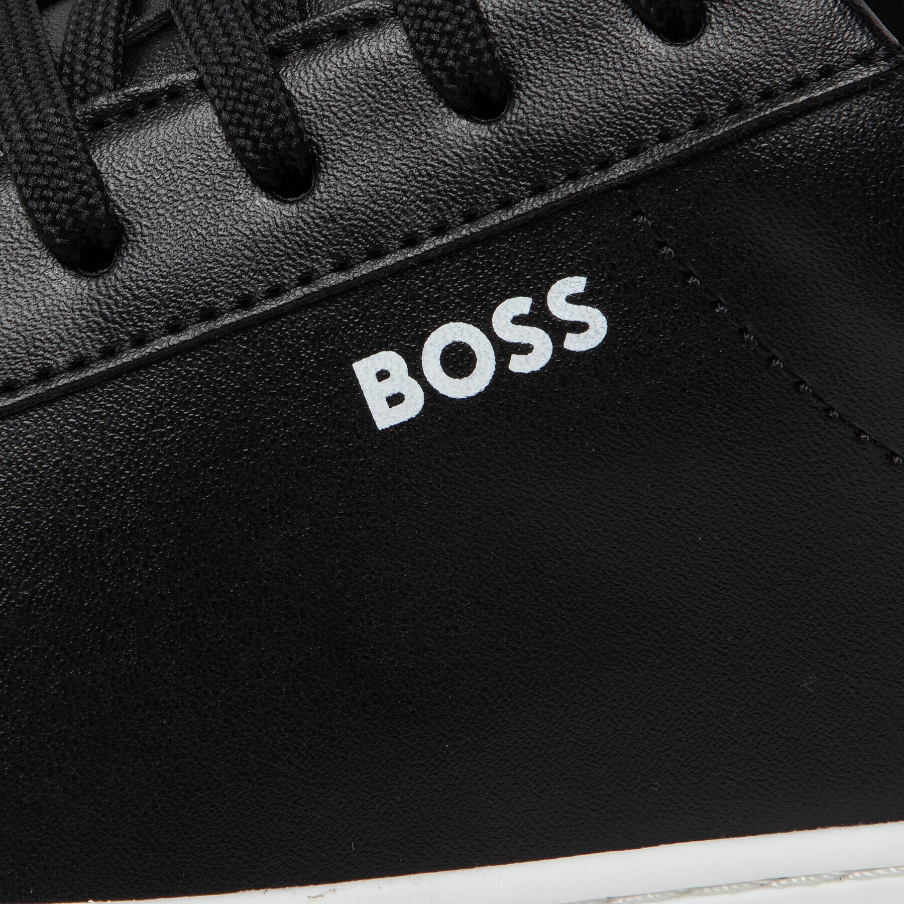 Boss Сникърси Clint 50480517 10245494 01 Черен - Pepit.bg