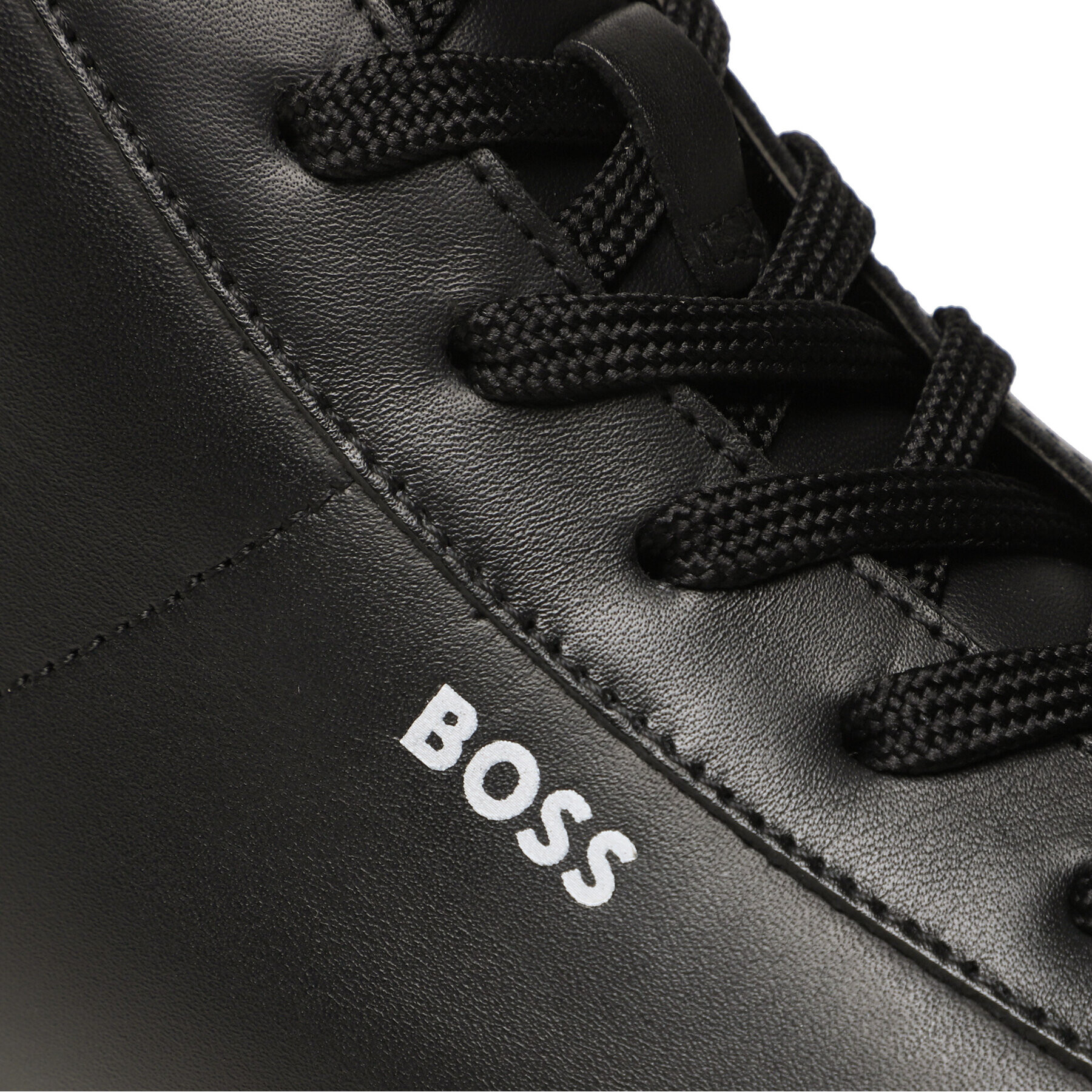 Boss Сникърси Clint 50493227 10249945 01 Черен - Pepit.bg