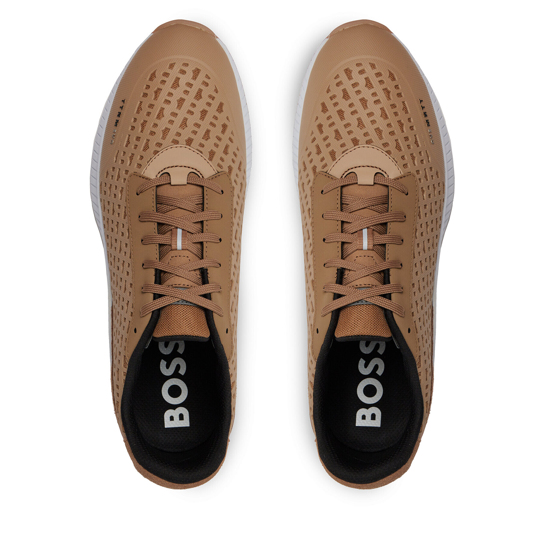 Boss Сникърси Evo Runn 50513016 Бежов - Pepit.bg
