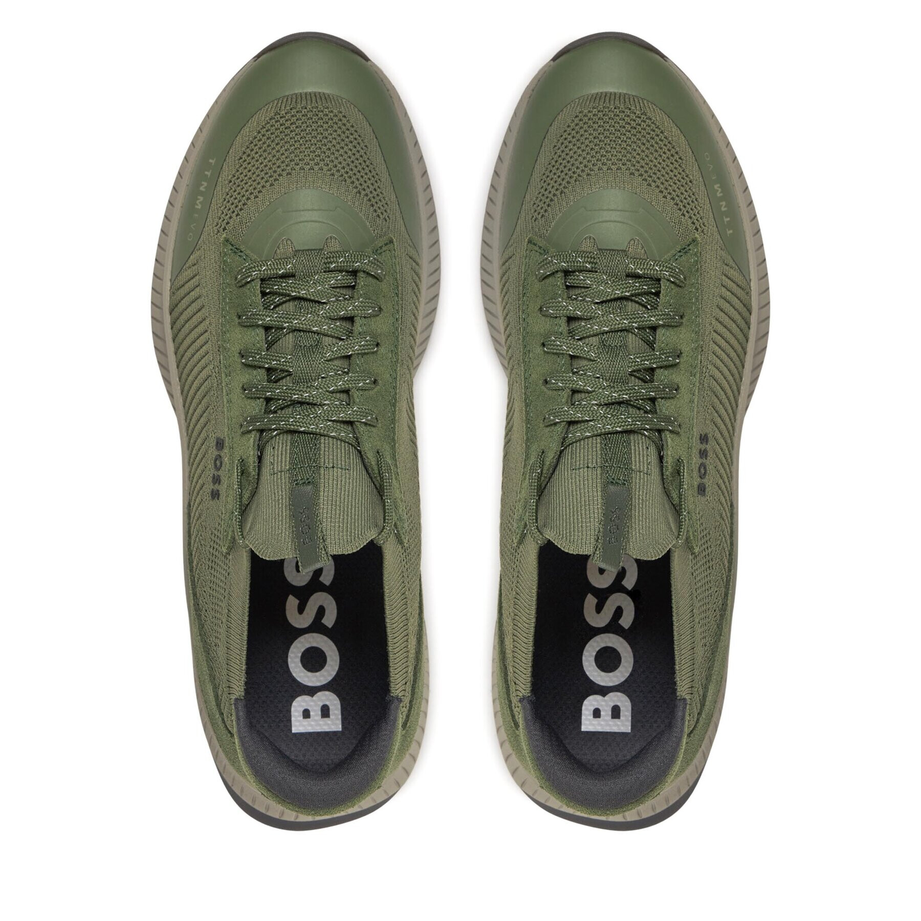 Boss Сникърси Evo Slon 50498904 Зелен - Pepit.bg