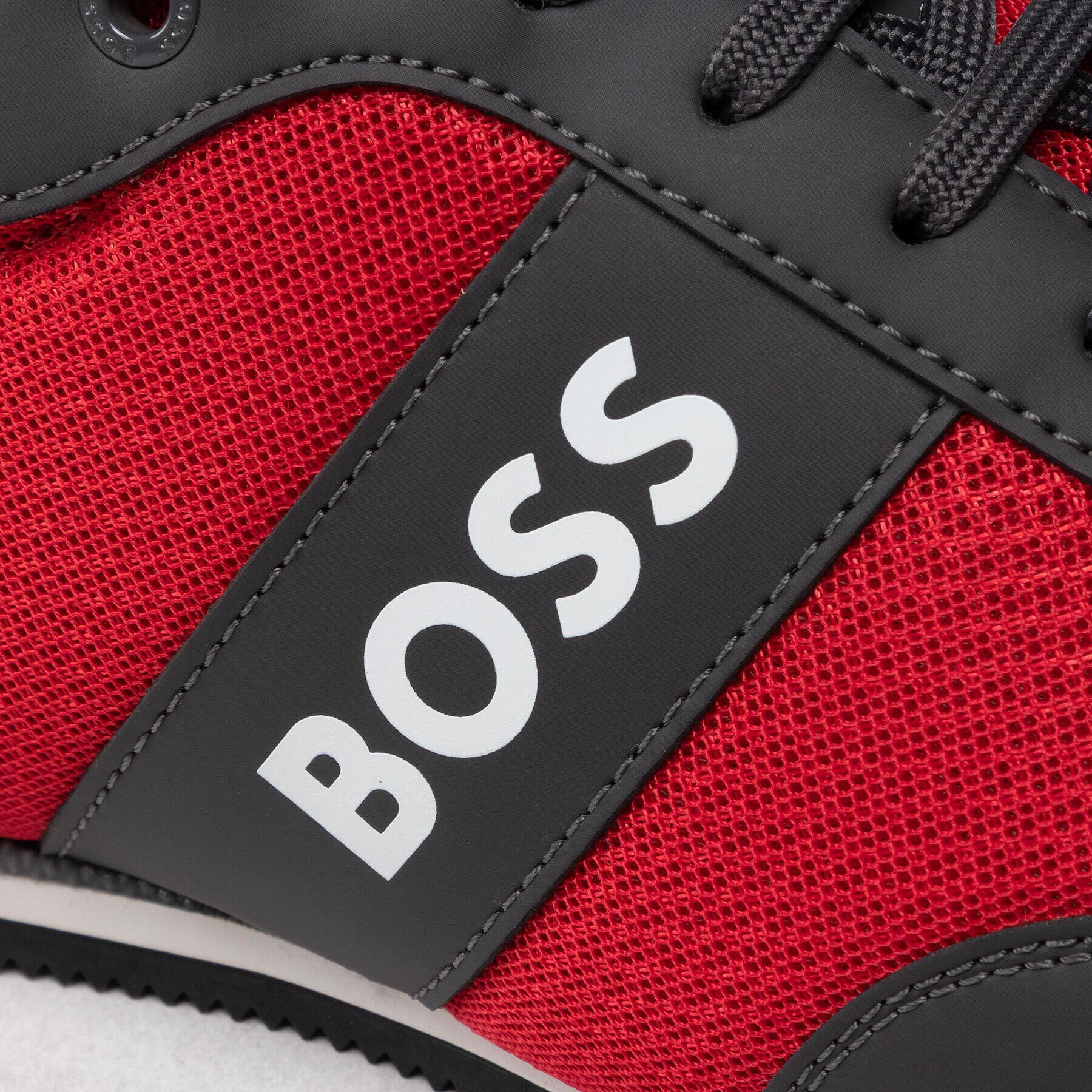 Boss Сникърси Rusham 50470180 10199225 01 Червен - Pepit.bg