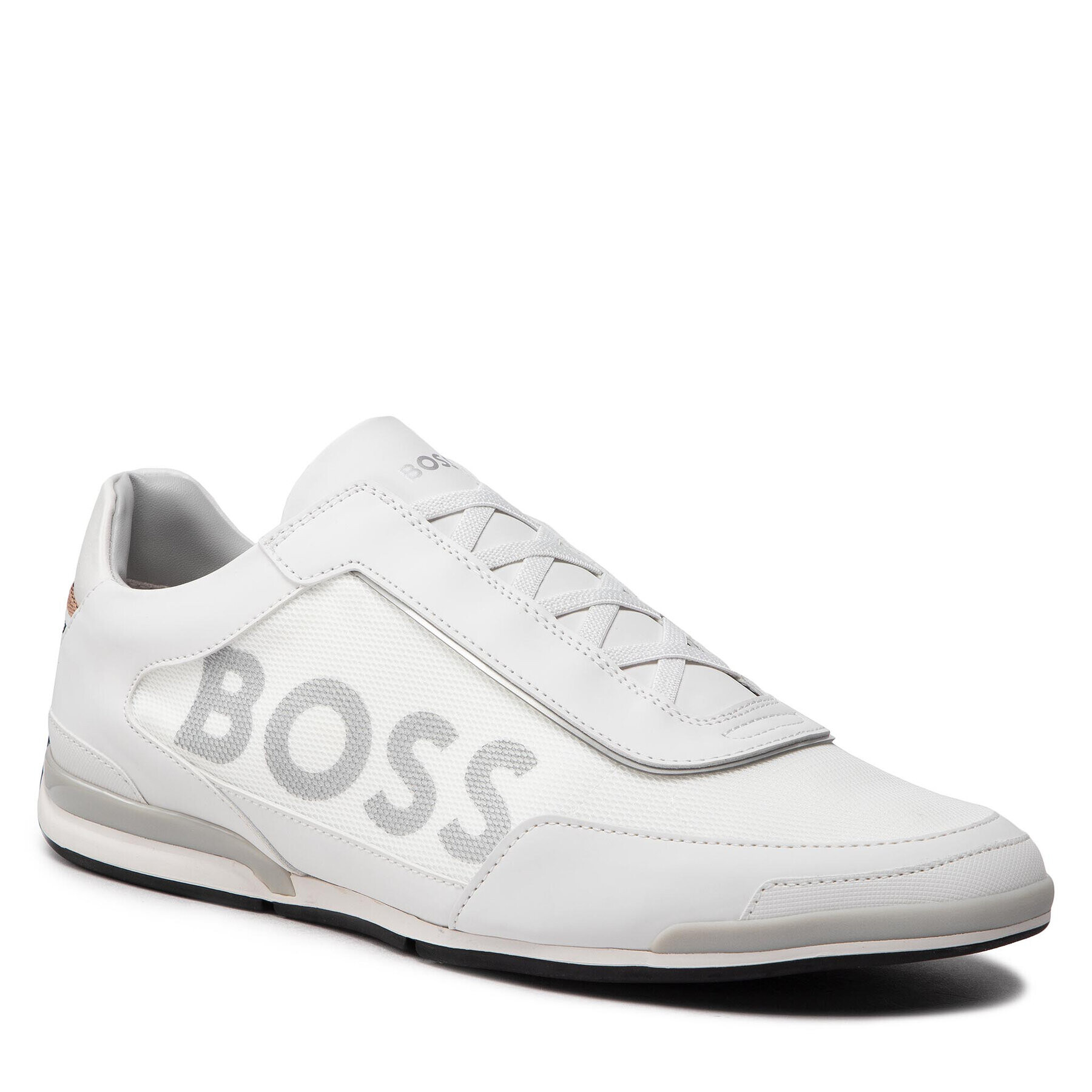 Boss Сникърси Saturn 50480087 Бял - Pepit.bg