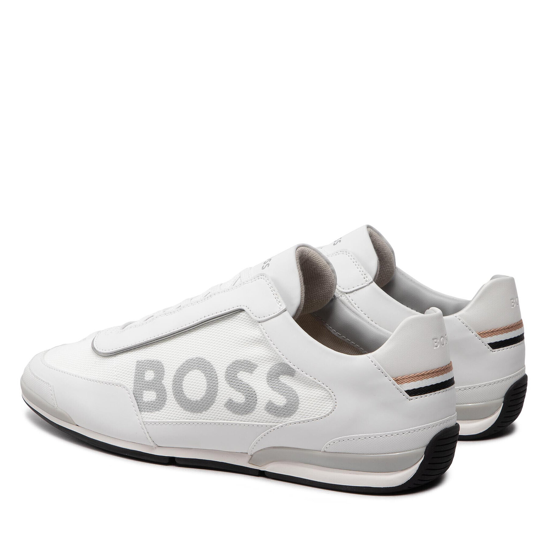 Boss Сникърси Saturn 50480087 Бял - Pepit.bg