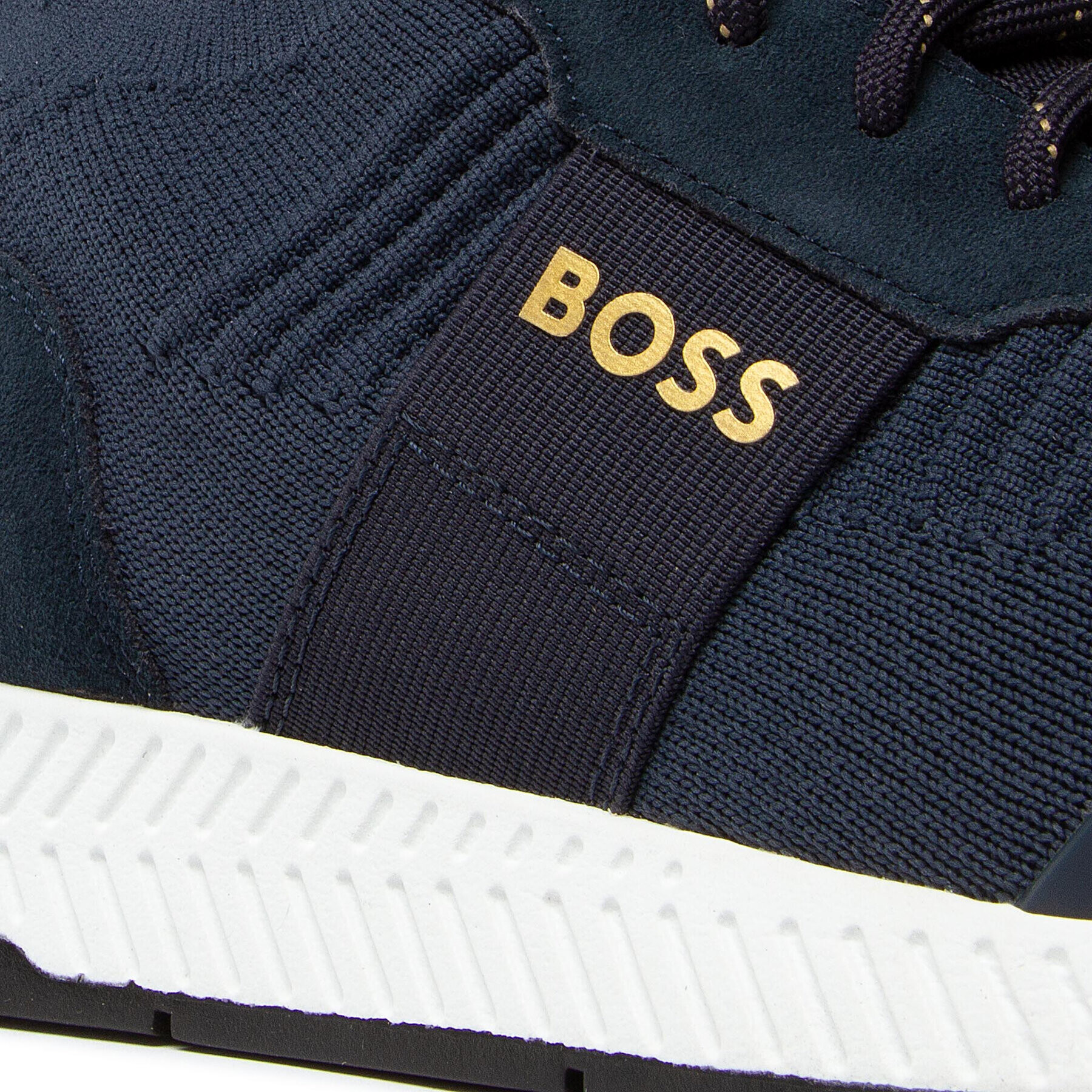 Boss Сникърси Titanium 50470596 10232616 01 Тъмносин - Pepit.bg