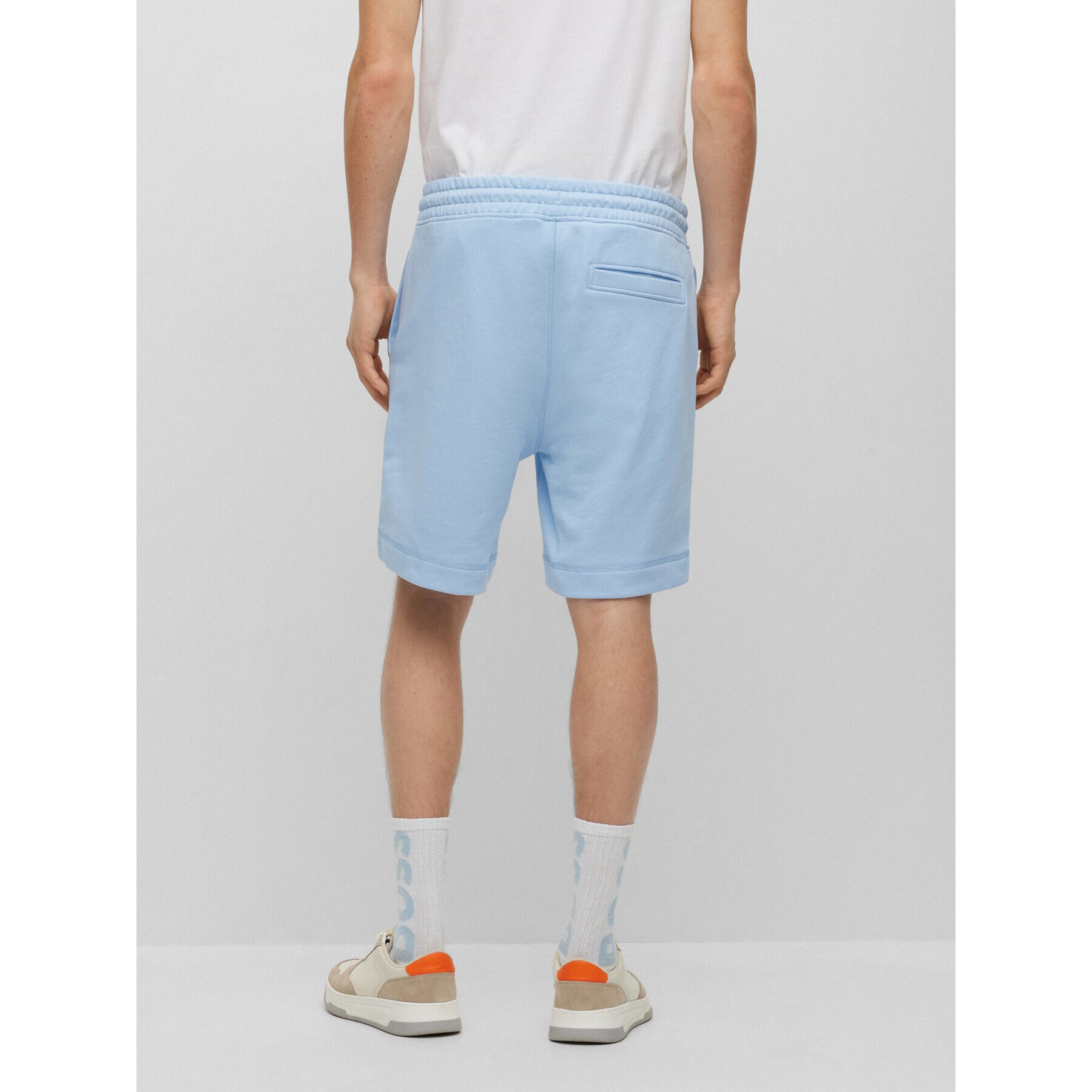 Boss Спортни шорти 50468454 Син Regular Fit - Pepit.bg