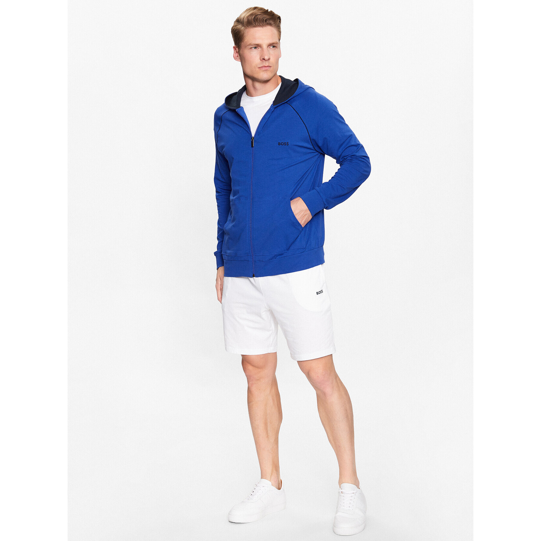 Boss Спортни шорти 50469612 Бежов - Pepit.bg