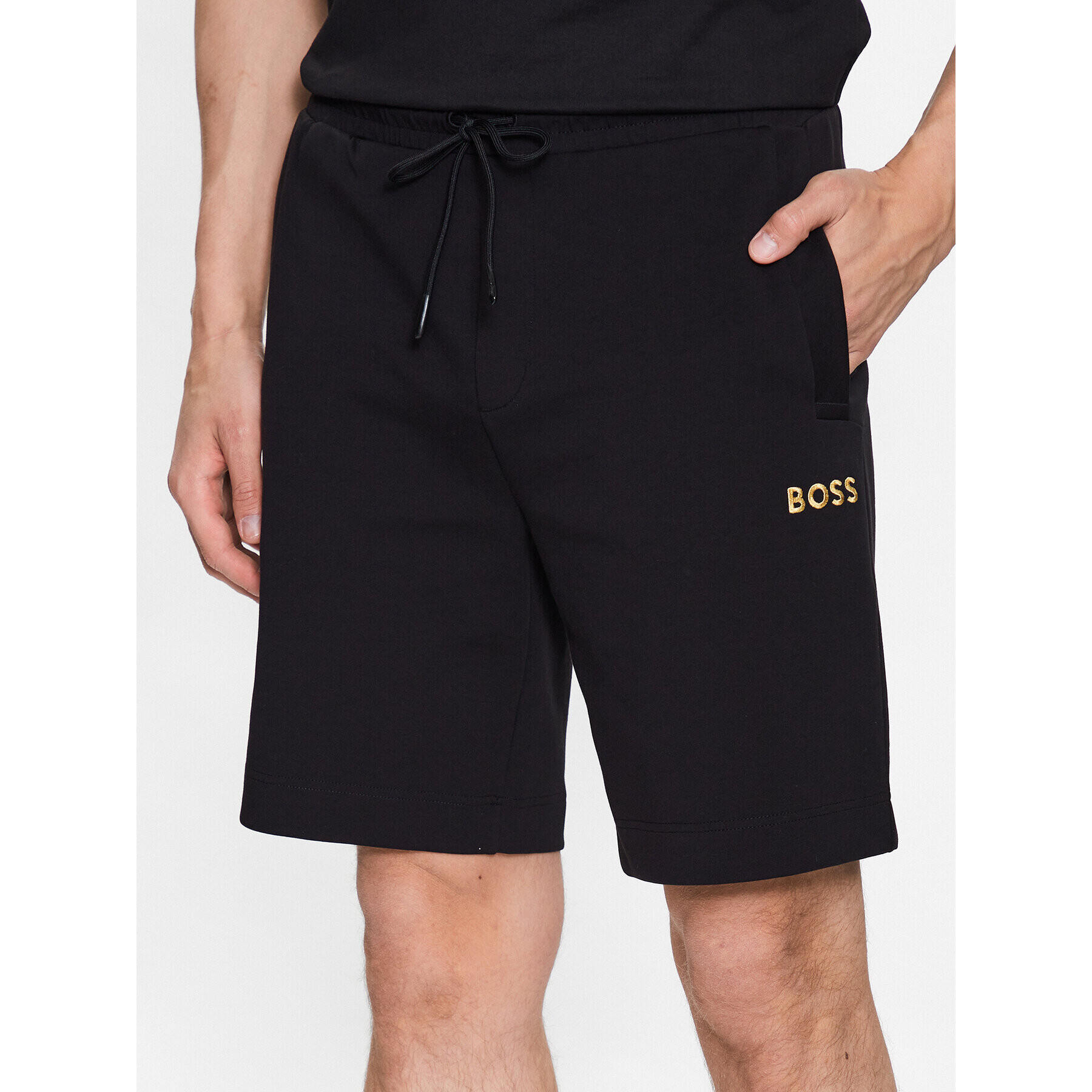 Boss Спортни шорти 50482912 Черен Regular Fit - Pepit.bg