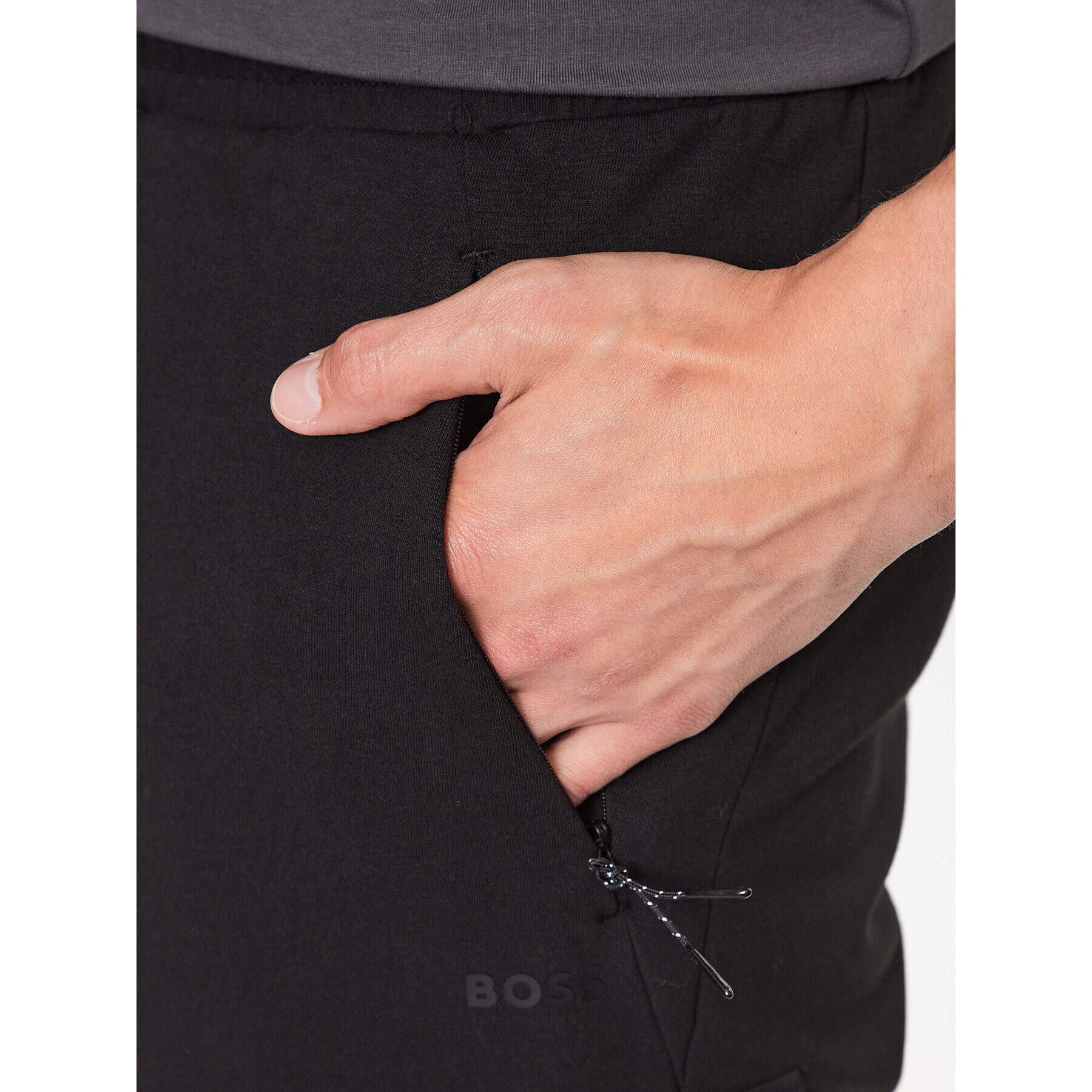 Boss Спортни шорти 50493479 Черен Regular Fit - Pepit.bg