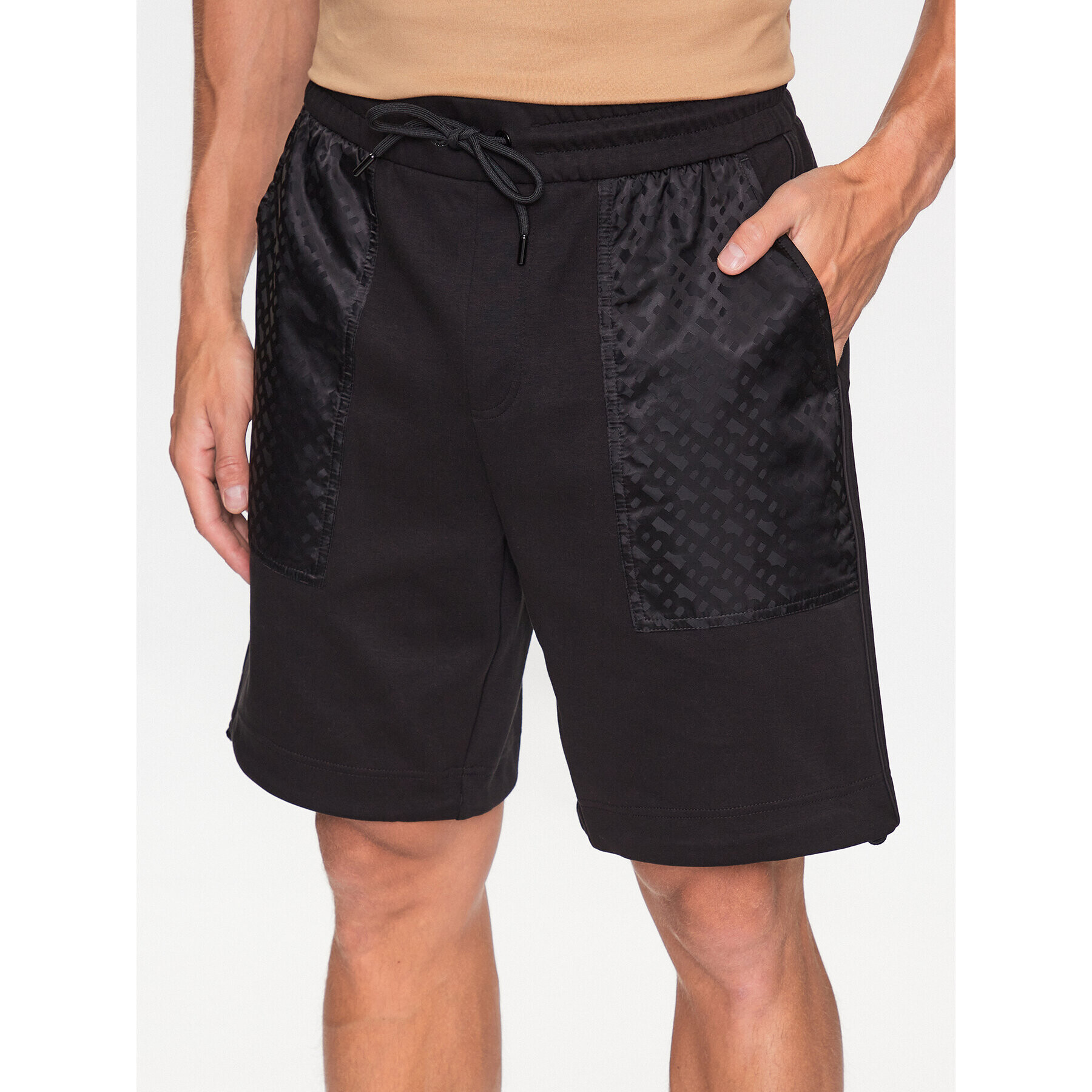 Boss Спортни шорти 50494060 Черен Regular Fit - Pepit.bg