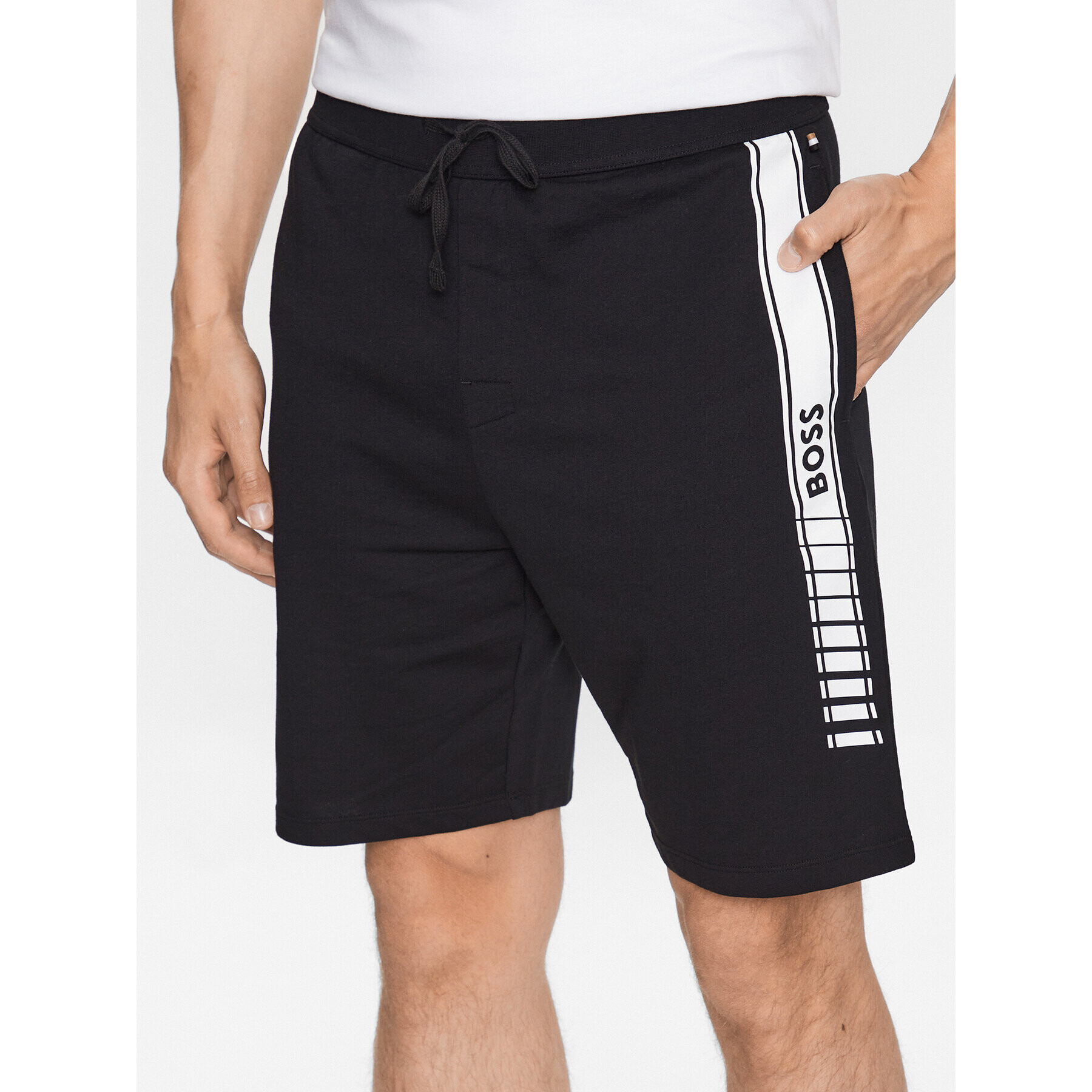 Boss Спортни шорти 50496771 Черен Regular Fit - Pepit.bg