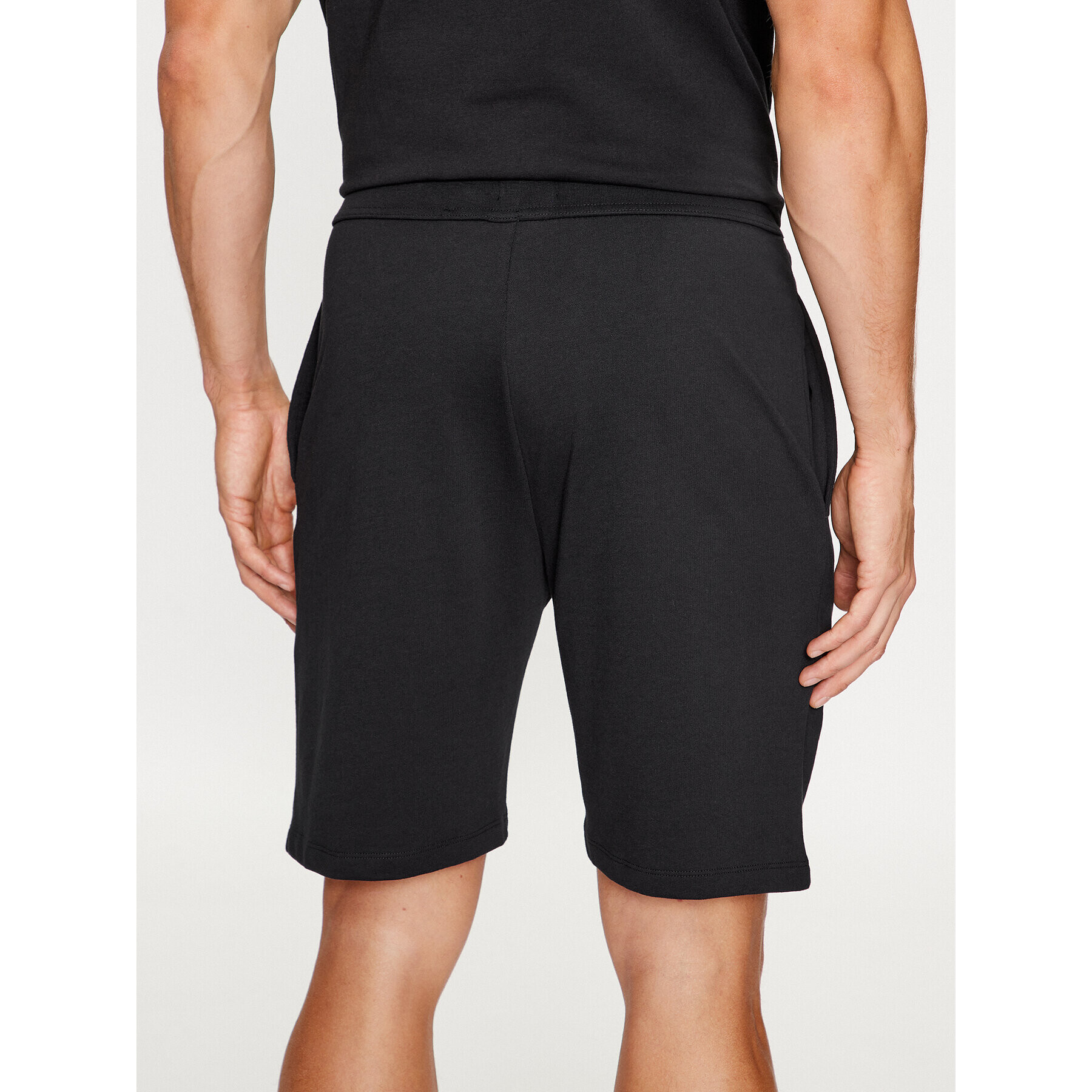 Boss Спортни шорти Authentic 50503069 Черен Regular Fit - Pepit.bg