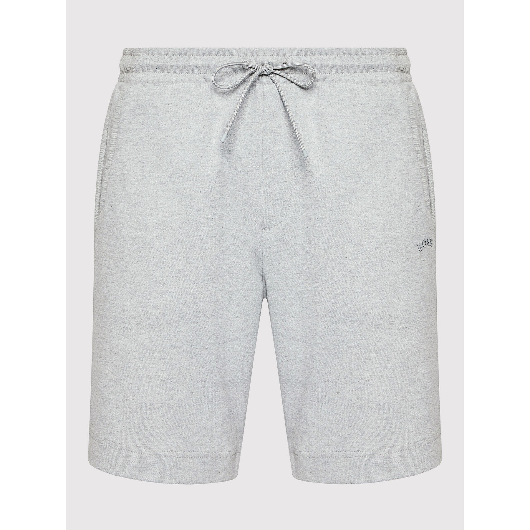 Boss Спортни шорти Headlo Curved 50471850 Сив Regular Fit - Pepit.bg