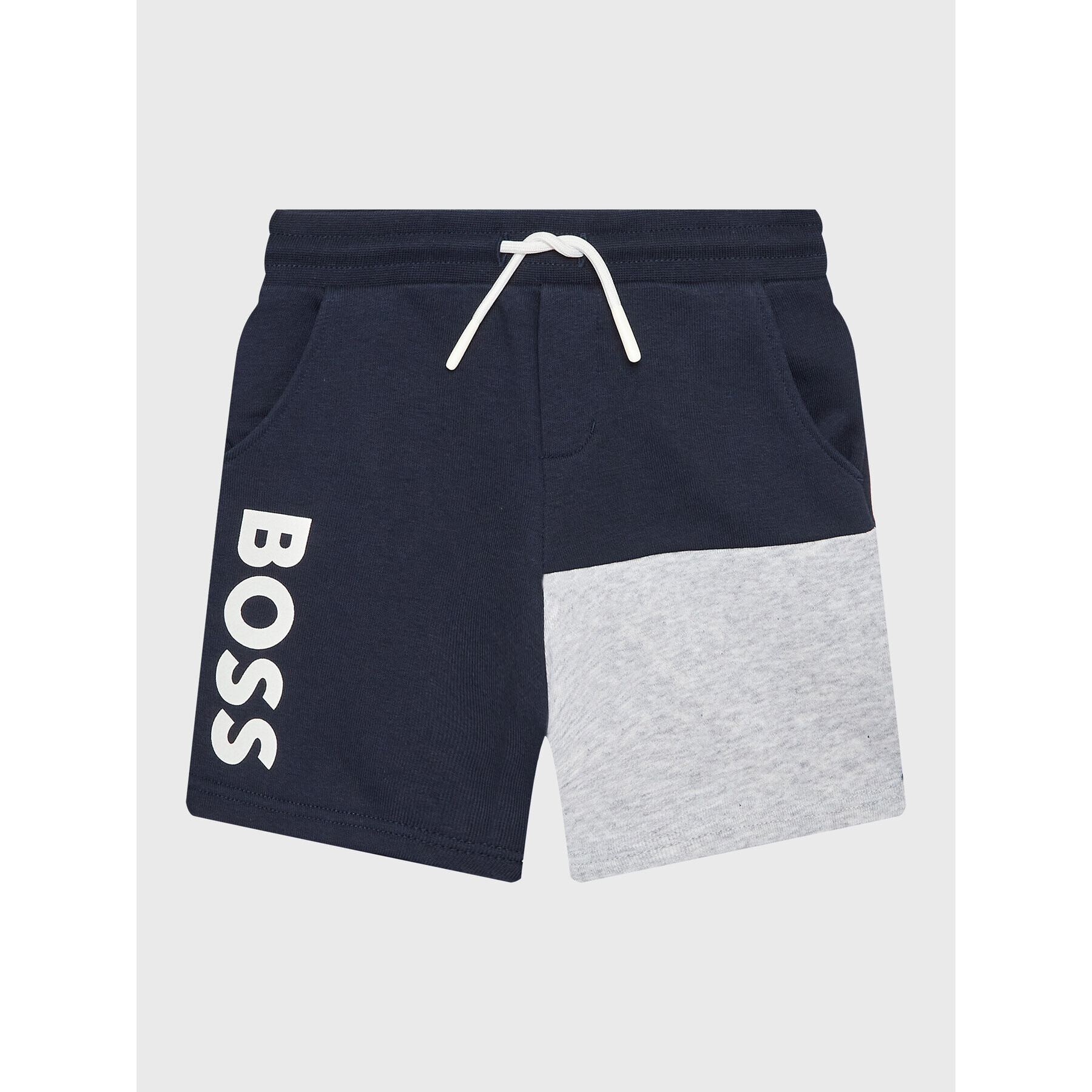 Boss Спортни шорти J04469 M Тъмносин Regular Fit - Pepit.bg