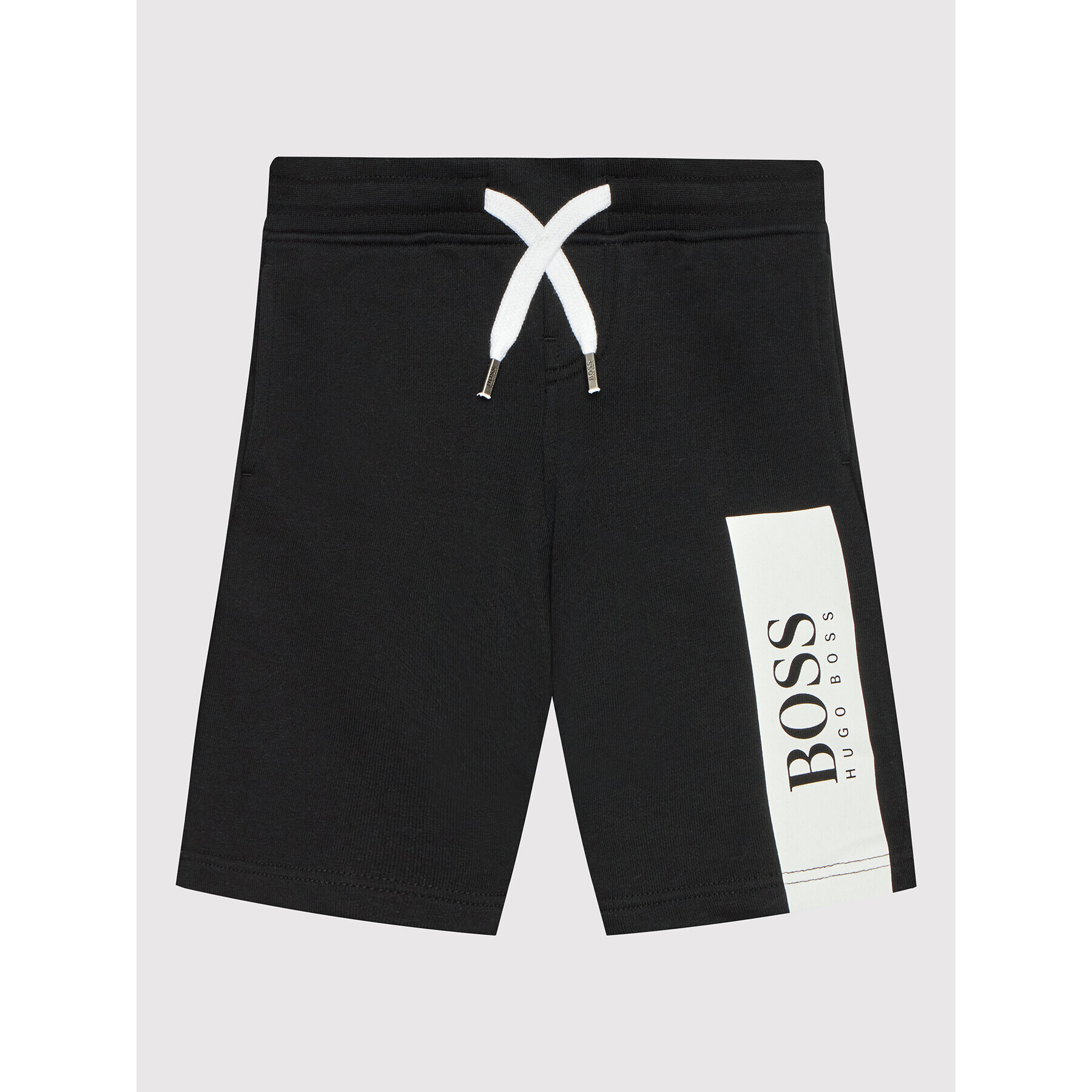 Boss Спортни шорти J24744 D Черен Regular Fit - Pepit.bg