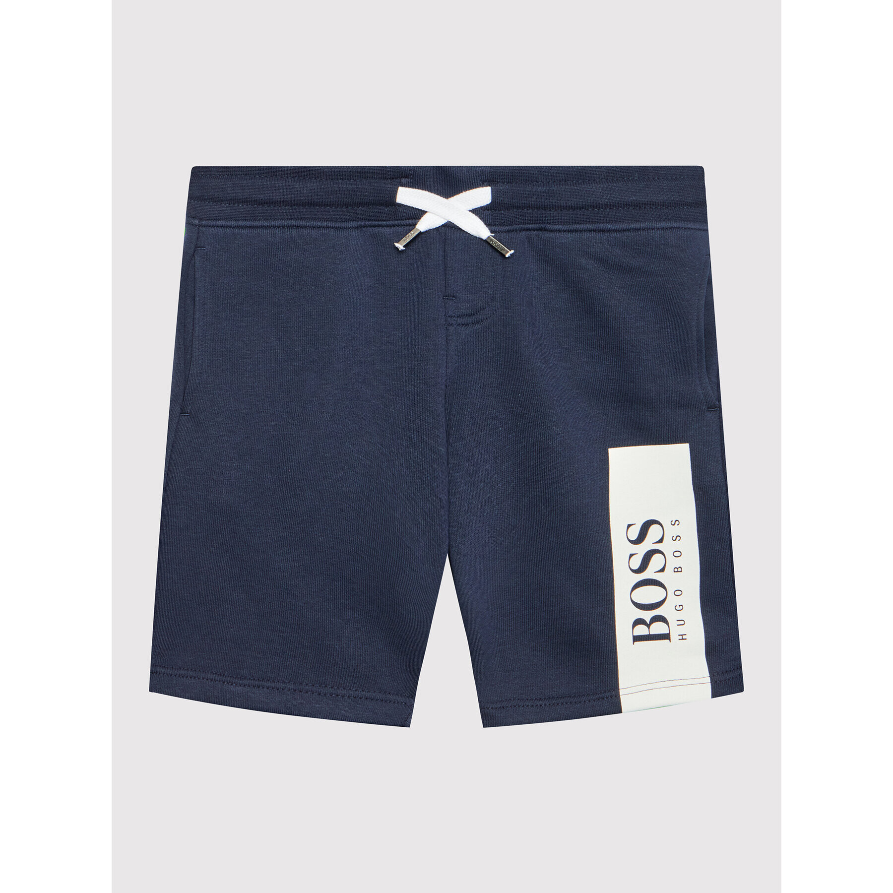 Boss Спортни шорти J24744 M Тъмносин Regular Fit - Pepit.bg