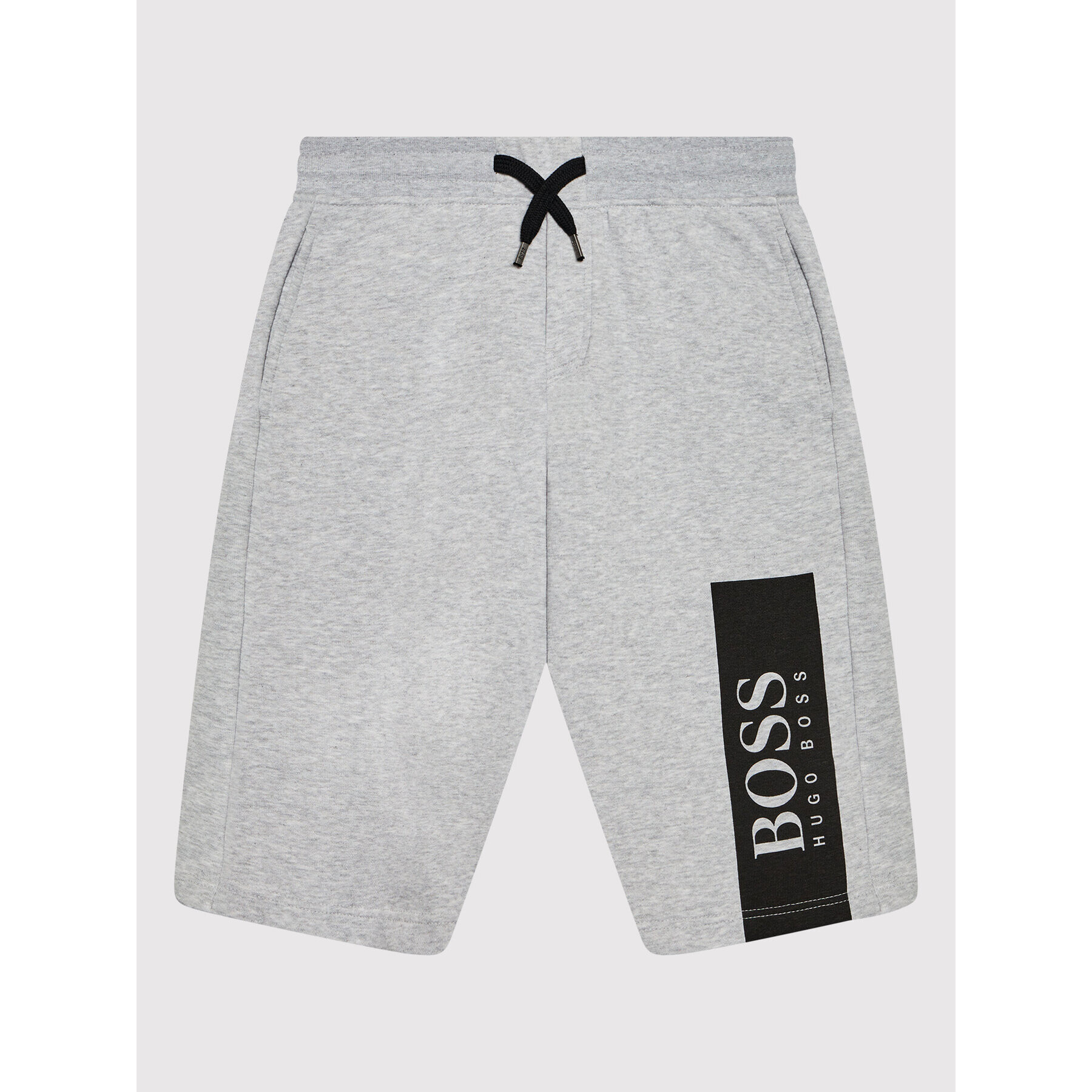 Boss Спортни шорти J24744 S Сив Regular Fit - Pepit.bg