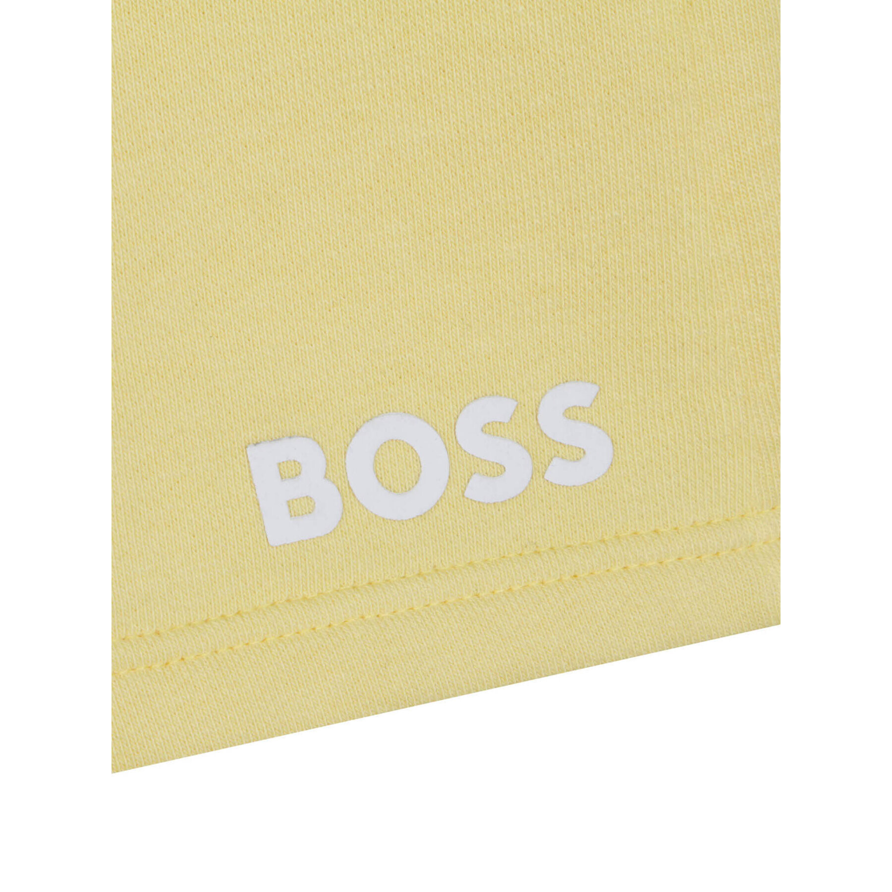 Boss Спортни шорти J24816 D Жълт Regular Fit - Pepit.bg